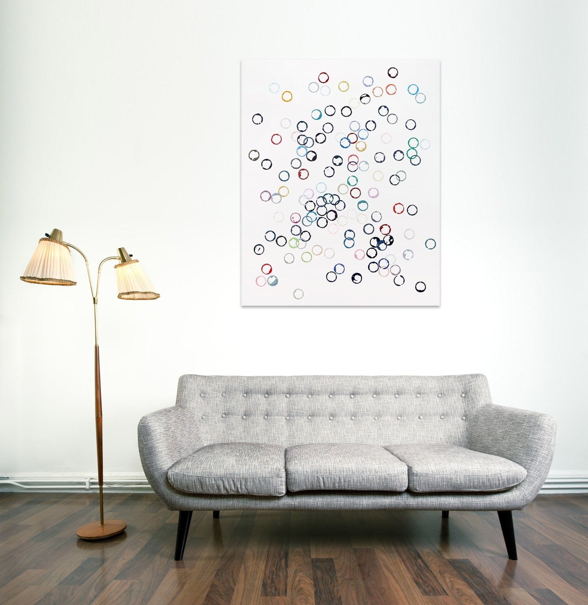 Prayed - Kyong Lee - Abstract Painting - Ideelart