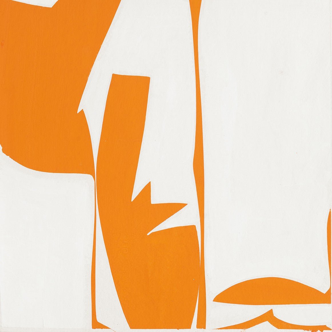 Covers 13 - Orange - Joanne Freeman - Abstract Painting - Ideelart