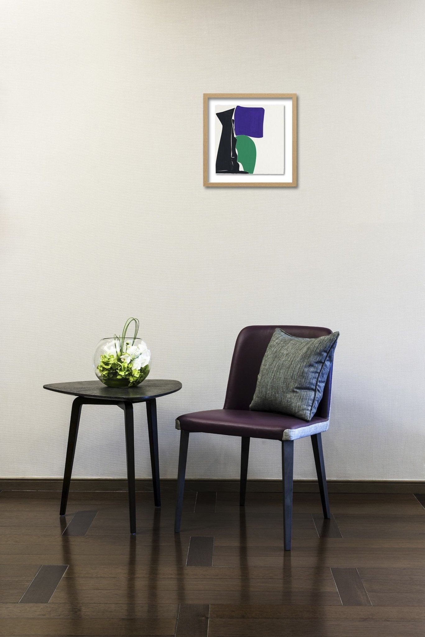 Covers 13 - Black A - Joanne Freeman - Abstract Painting - Ideelart