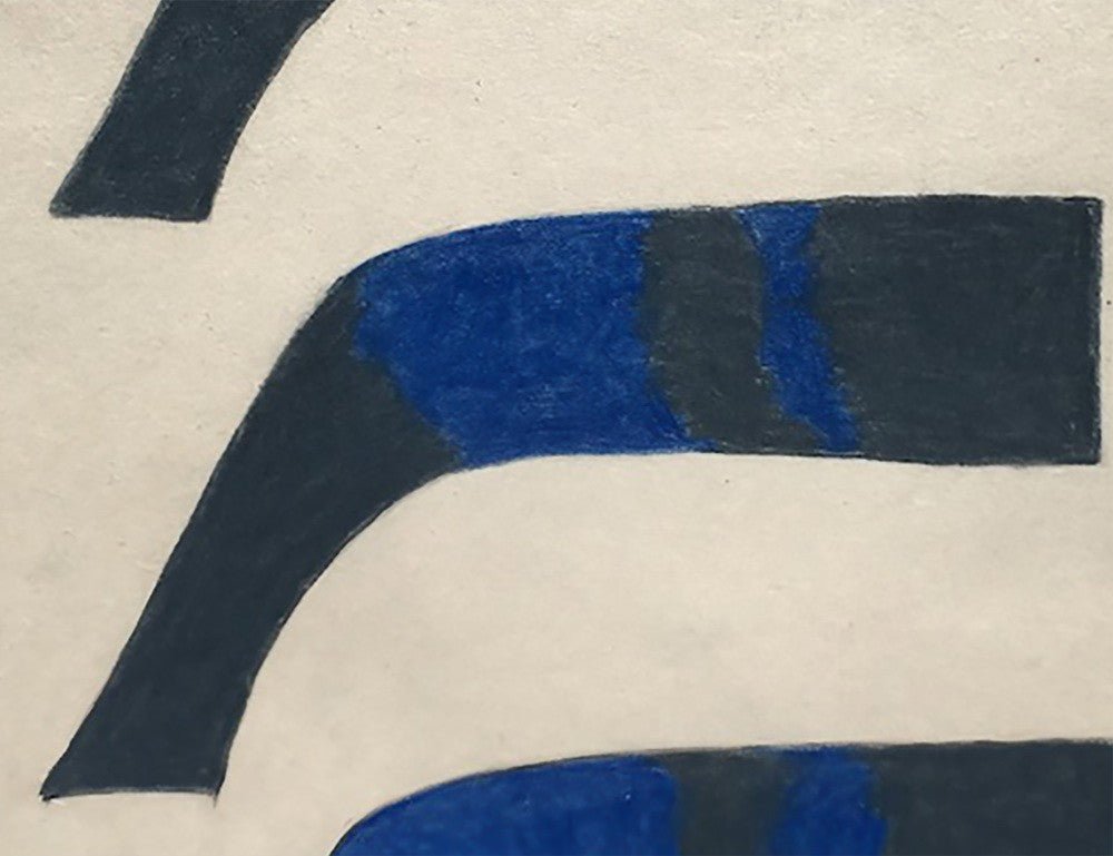 Untitled (Id. 1291) - Fieroza Doorsen - Abstract Painting - Ideelart