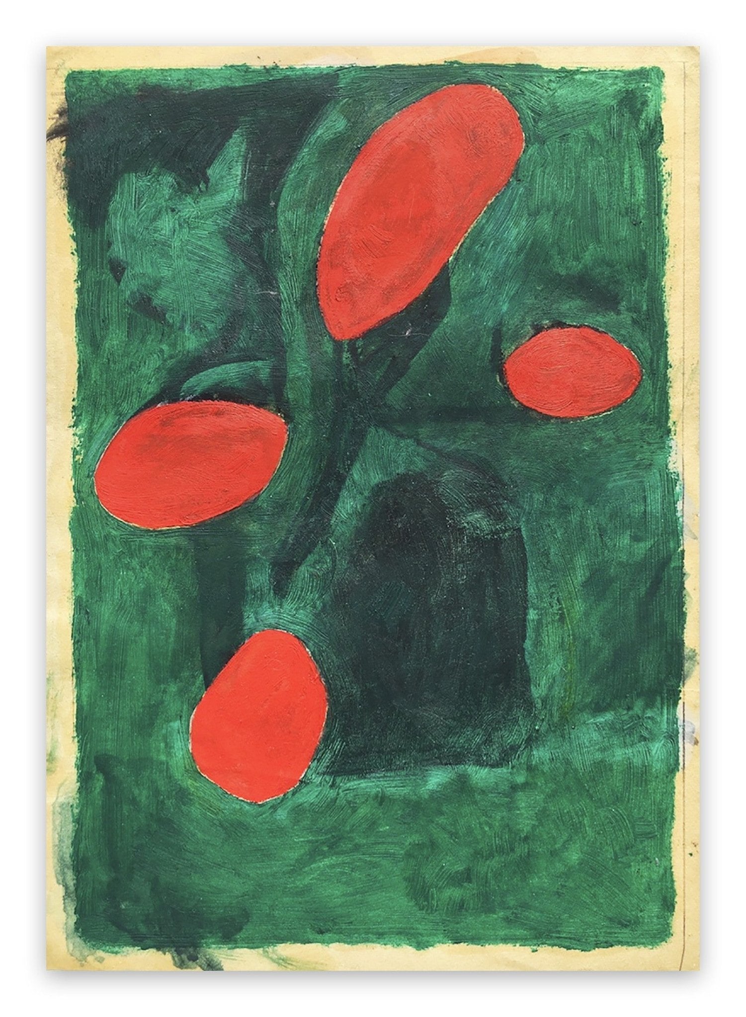 Untitled (Id. 1281) - Fieroza Doorsen - Abstract Painting - Ideelart