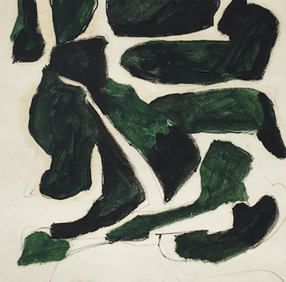 Untitled (Id. 1279) - Fieroza Doorsen - Abstract Painting - Ideelart