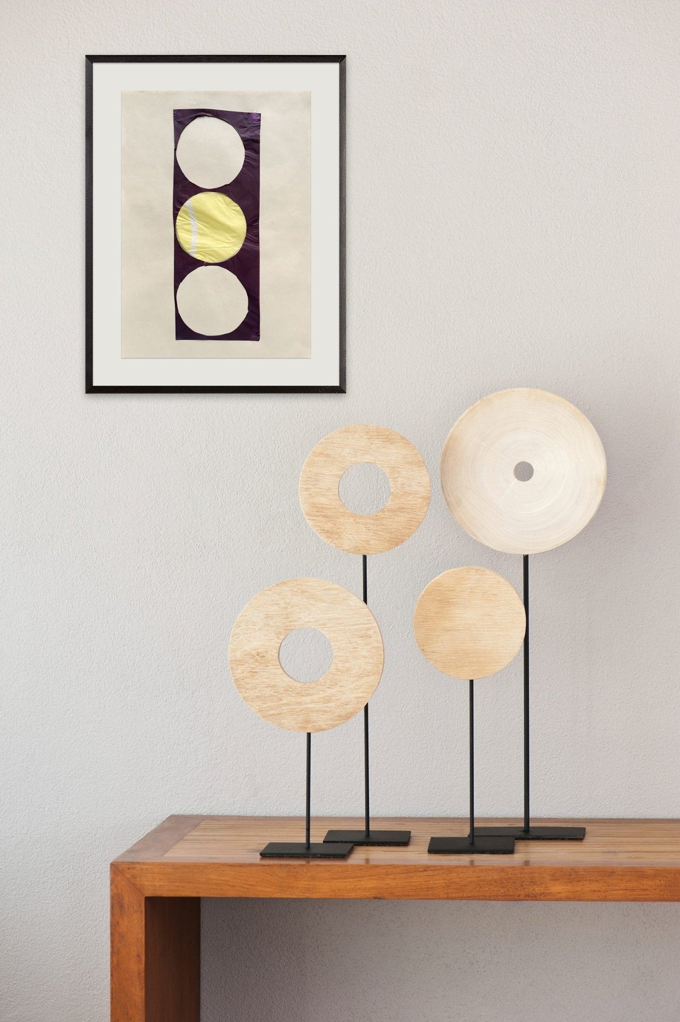 Untitled (Id. 1293) - Fieroza Doorsen - Abstract Mixed Media - Ideelart