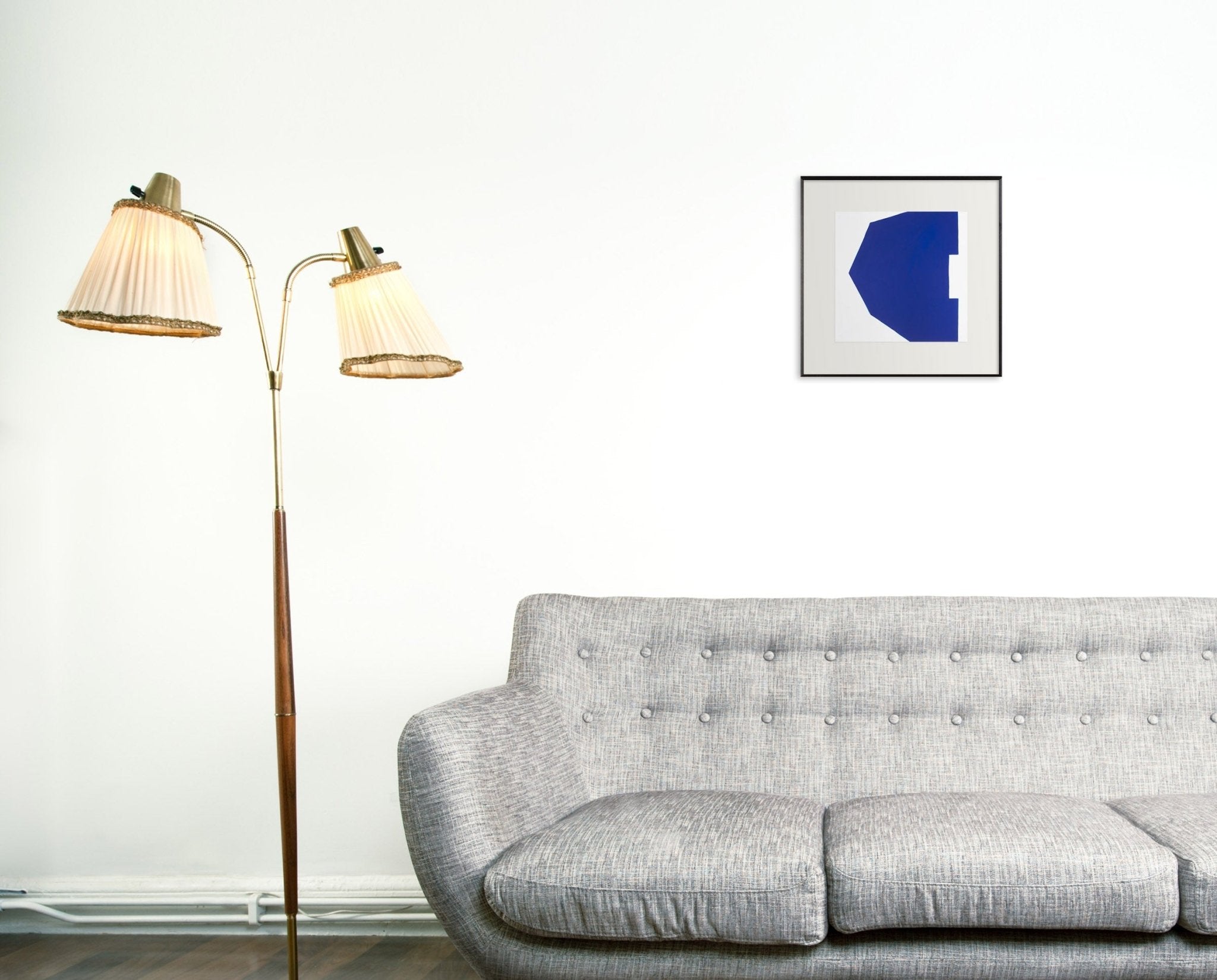 Cut - Up Paper II.8 - Ulla Pedersen - Abstract Painting - Ideelart