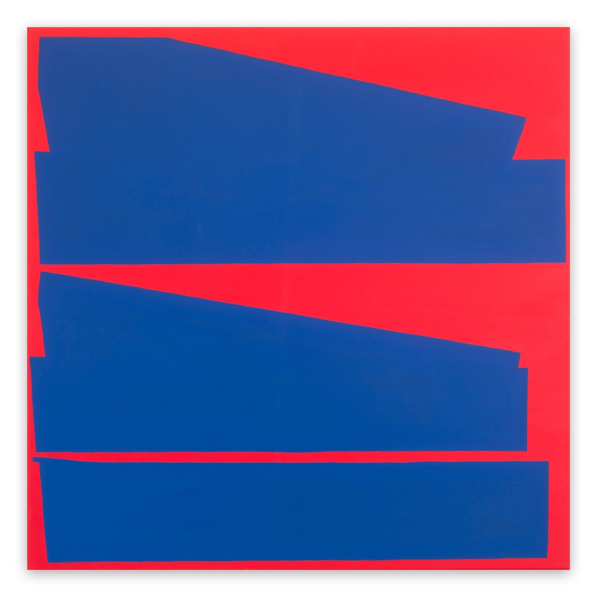 Cut - Up Canvas I.1 - Ulla Pedersen - Abstract Painting - Ideelart