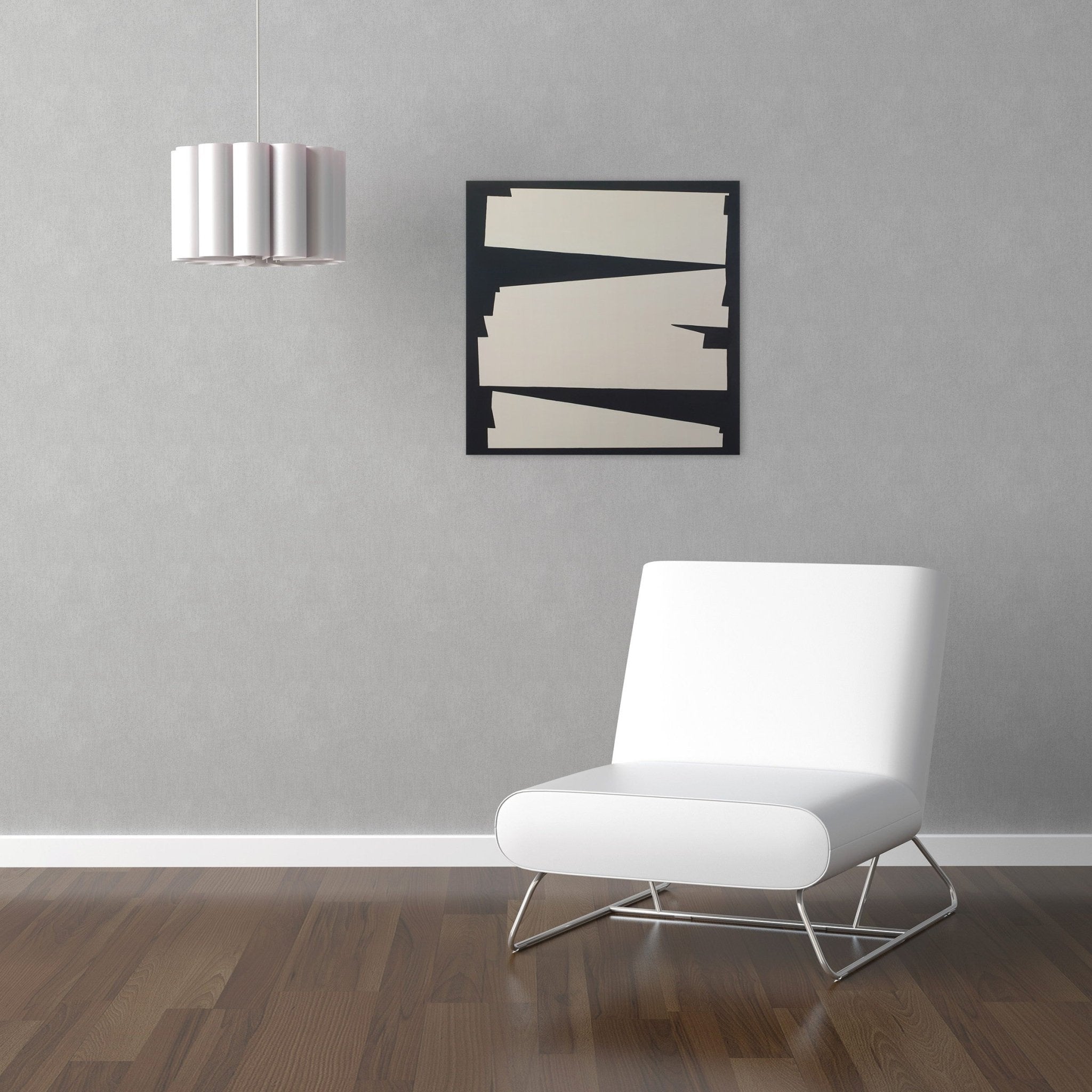 Cut - Up Canvas I.6 - Ulla Pedersen - Abstract Painting - Ideelart