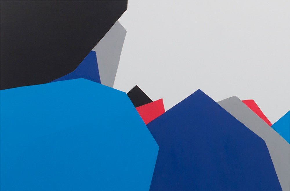 Cut - Up Canvas II.4 - Ulla Pedersen - Abstract Painting - Ideelart