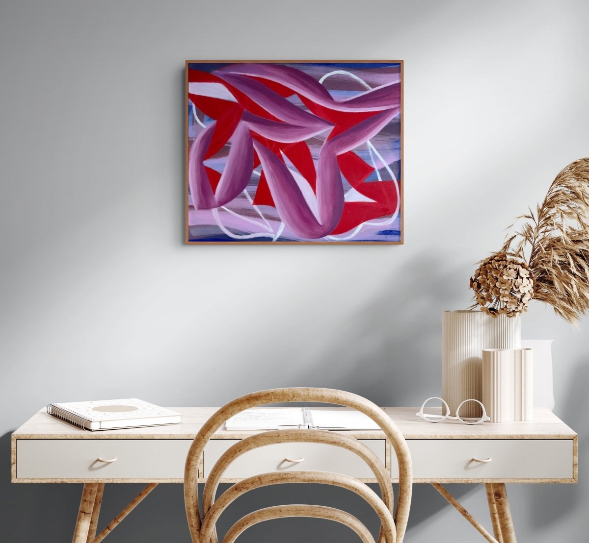 24JU6P-2024 - by Alain Clément - Abstract Painting - Ideelart