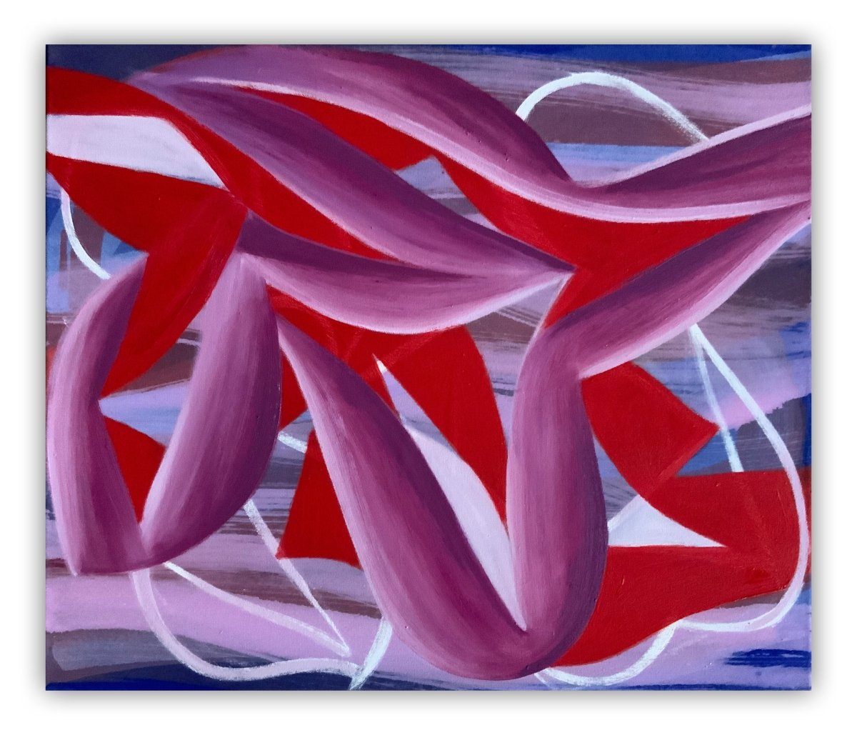 24JU6P-2024 - by Alain Clément - Abstract Painting - Ideelart