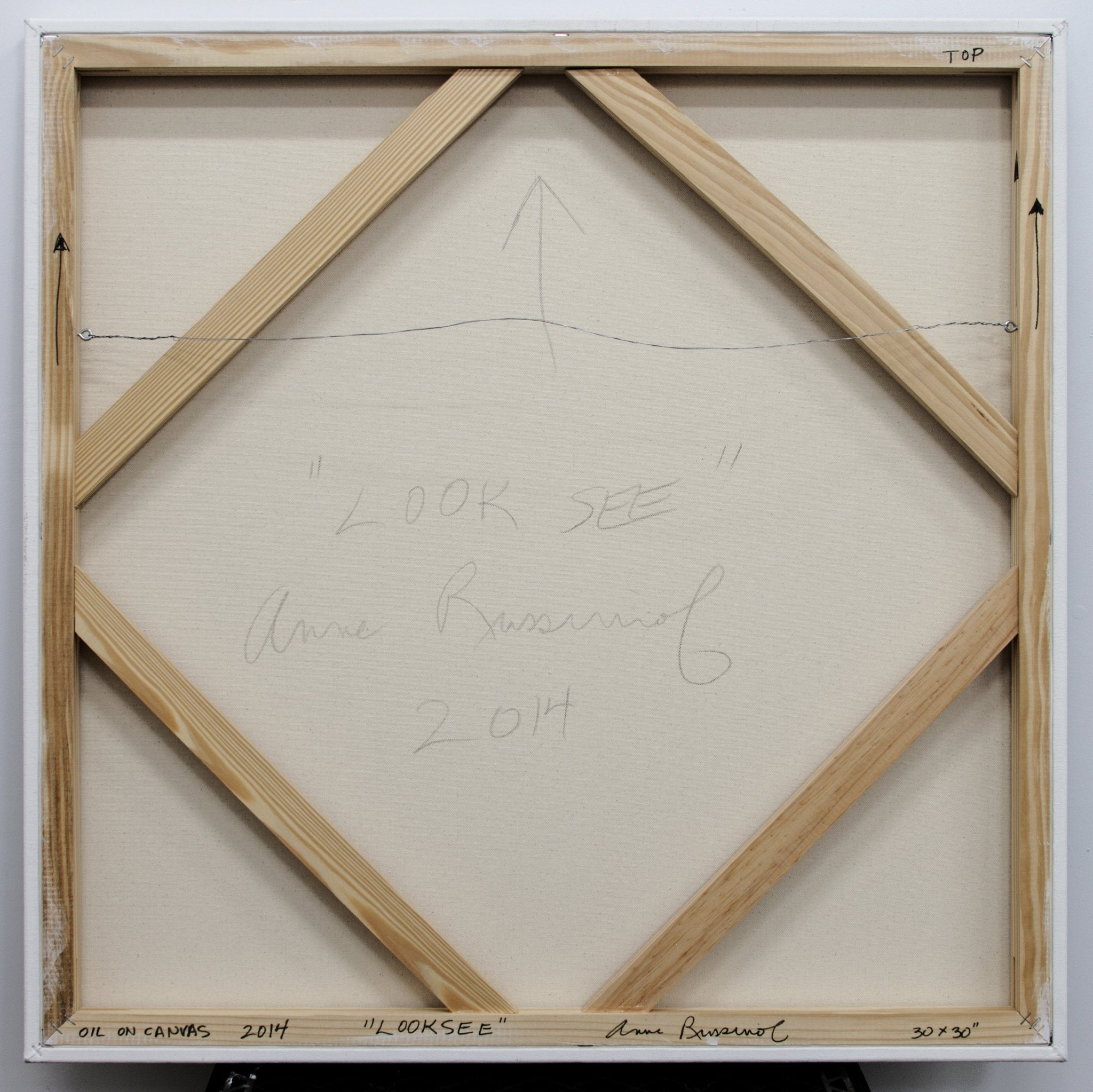 Look See - Anne Russinof - Abstract Painting - Ideelart