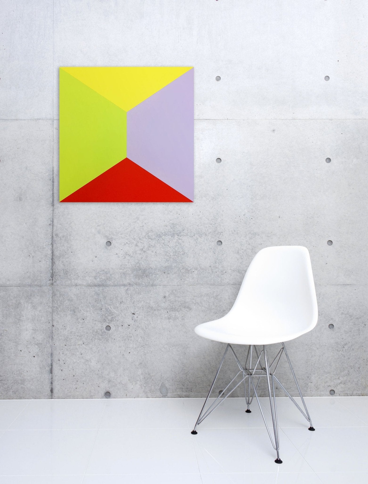 Architectural Butterfly (Dandelion) - Brent Hallard - Abstract Painting - Ideelart