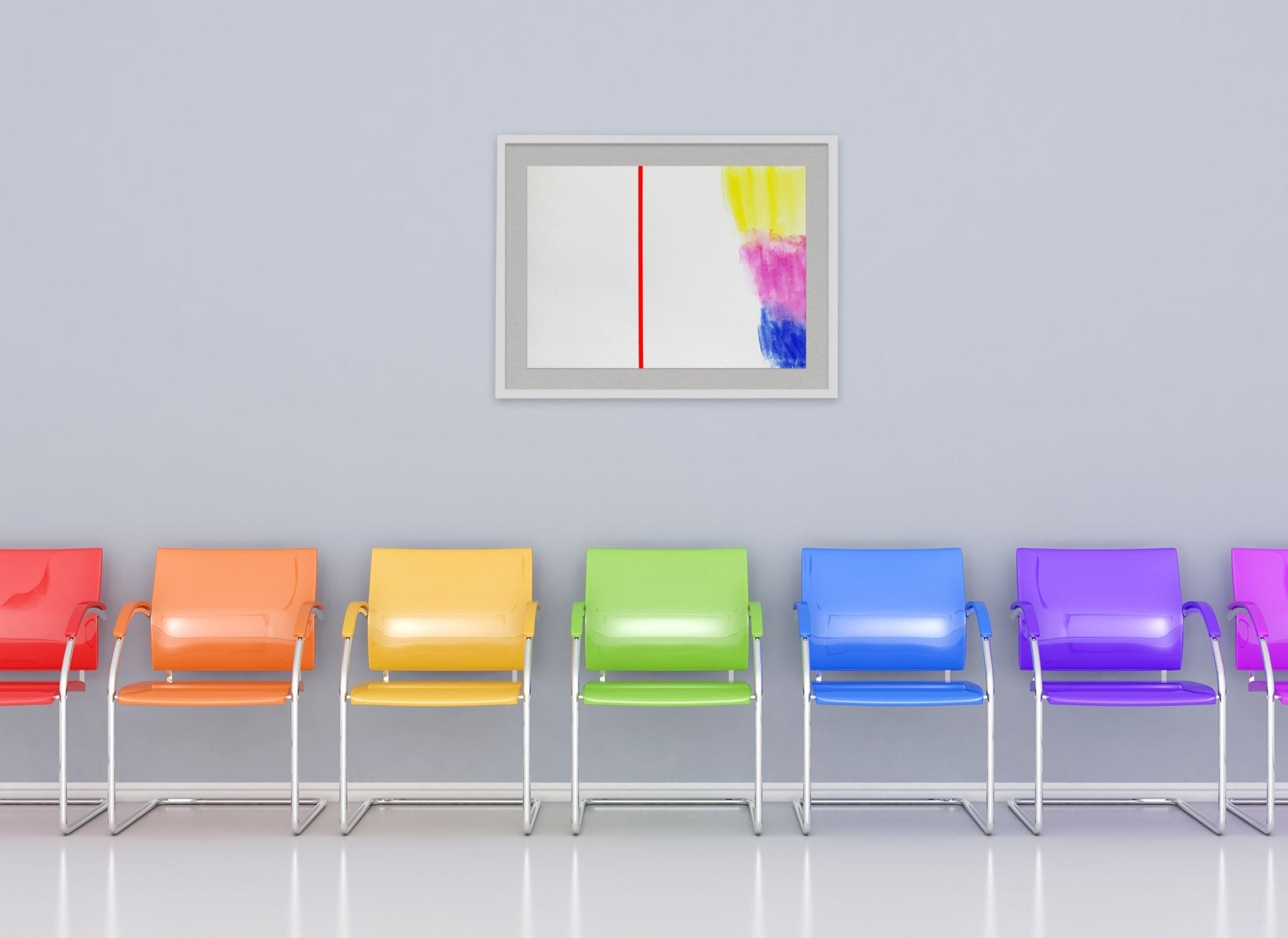 Untitled 7 - Claude Tétot - Abstract Painting - Ideelart