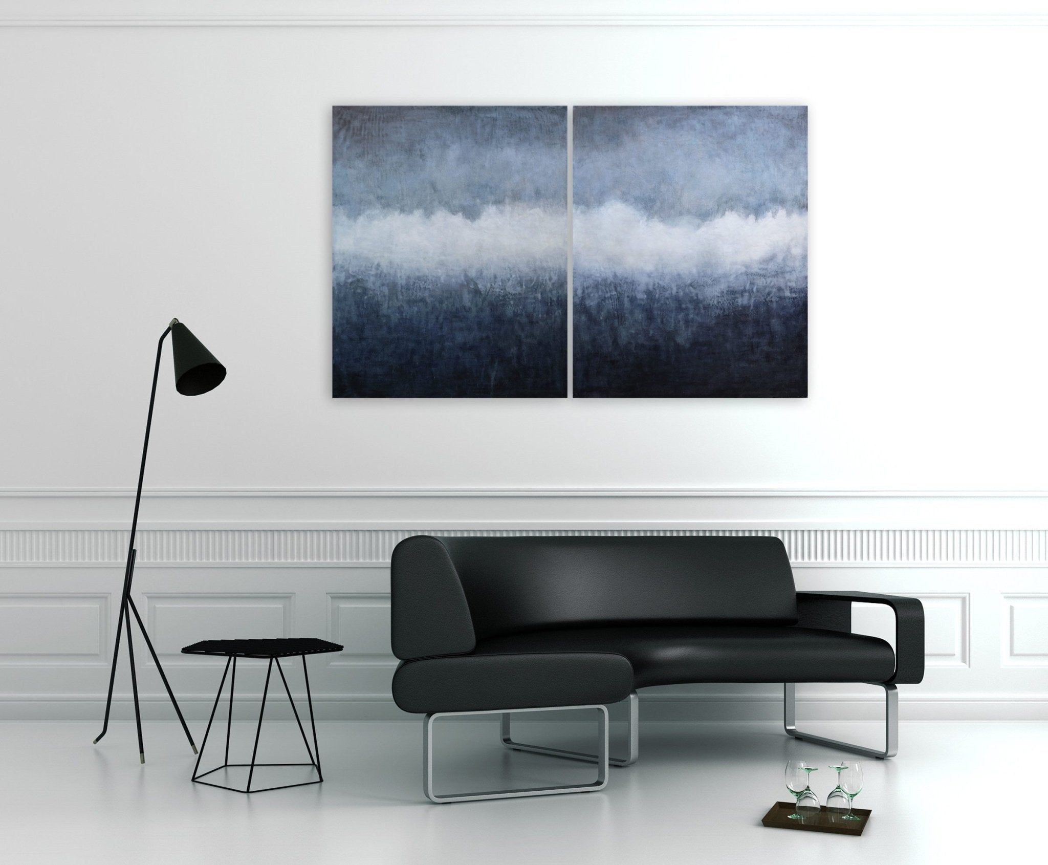 Turning The Wheel - Janise Yntema - Abstract Painting - Ideelart