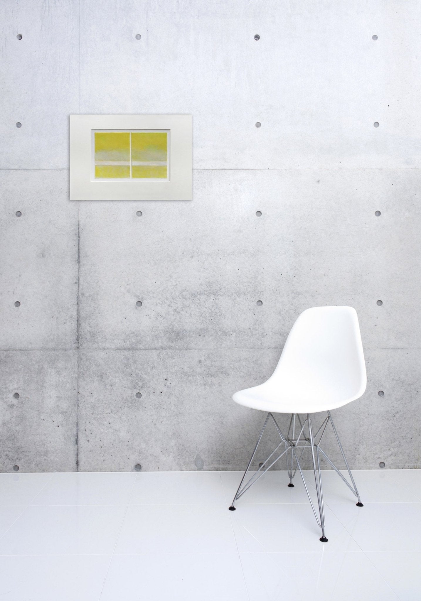 Celedon Mist - Janise Yntema - Abstract Painting - Ideelart