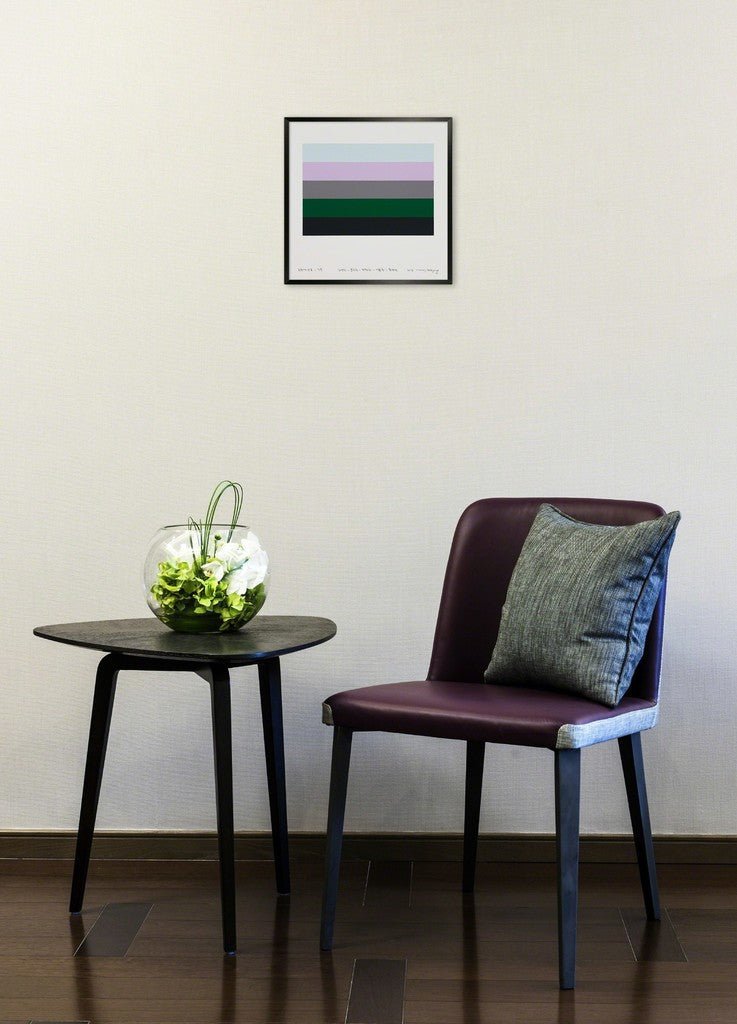 Emotional Color Chart Autumn 36 - Kyong Lee - Abstract Painting - Ideelart