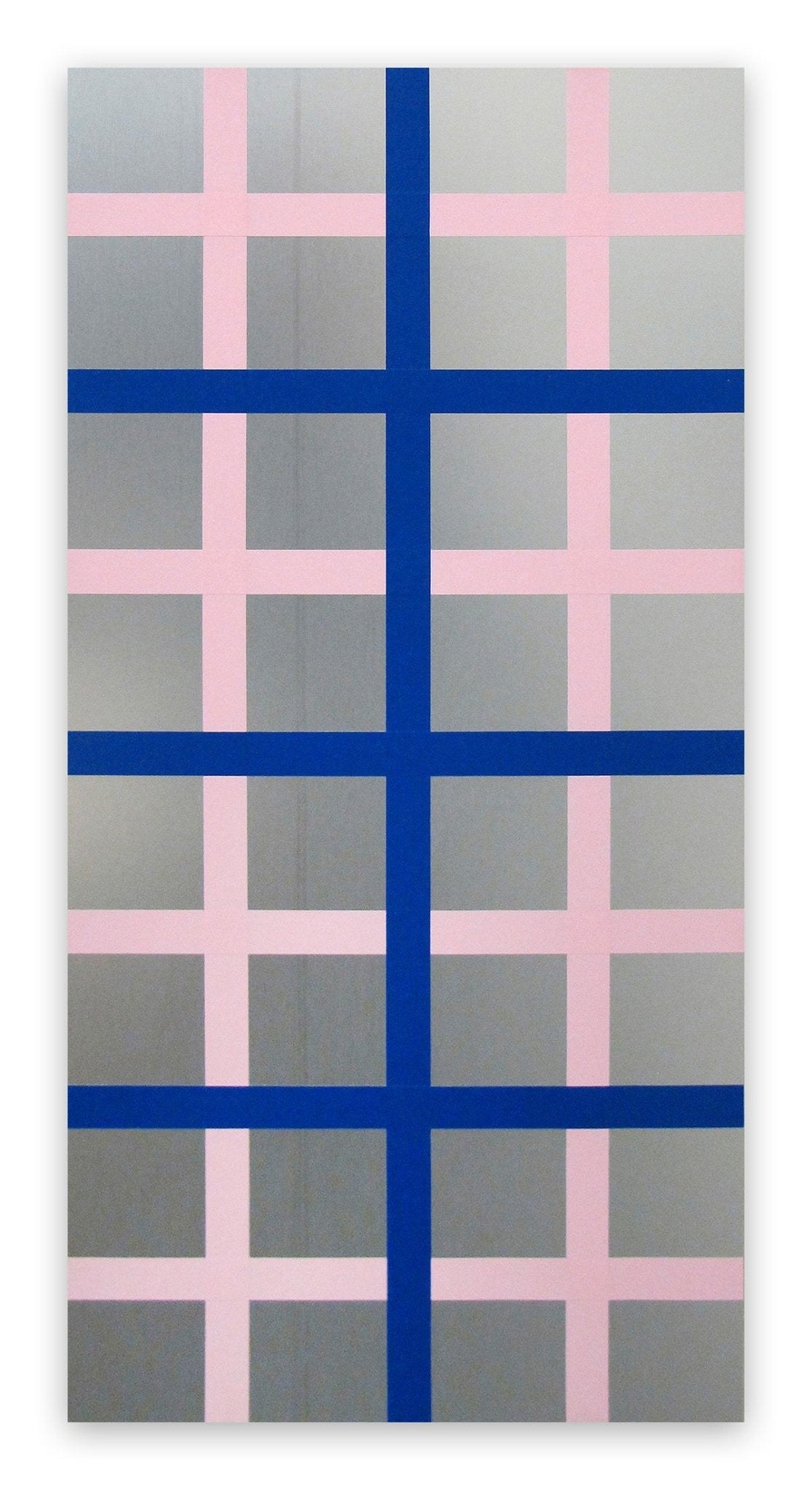 Double Grid 4, 2016 - Daniel Göttin - Abstract Mixed Media - Ideelart