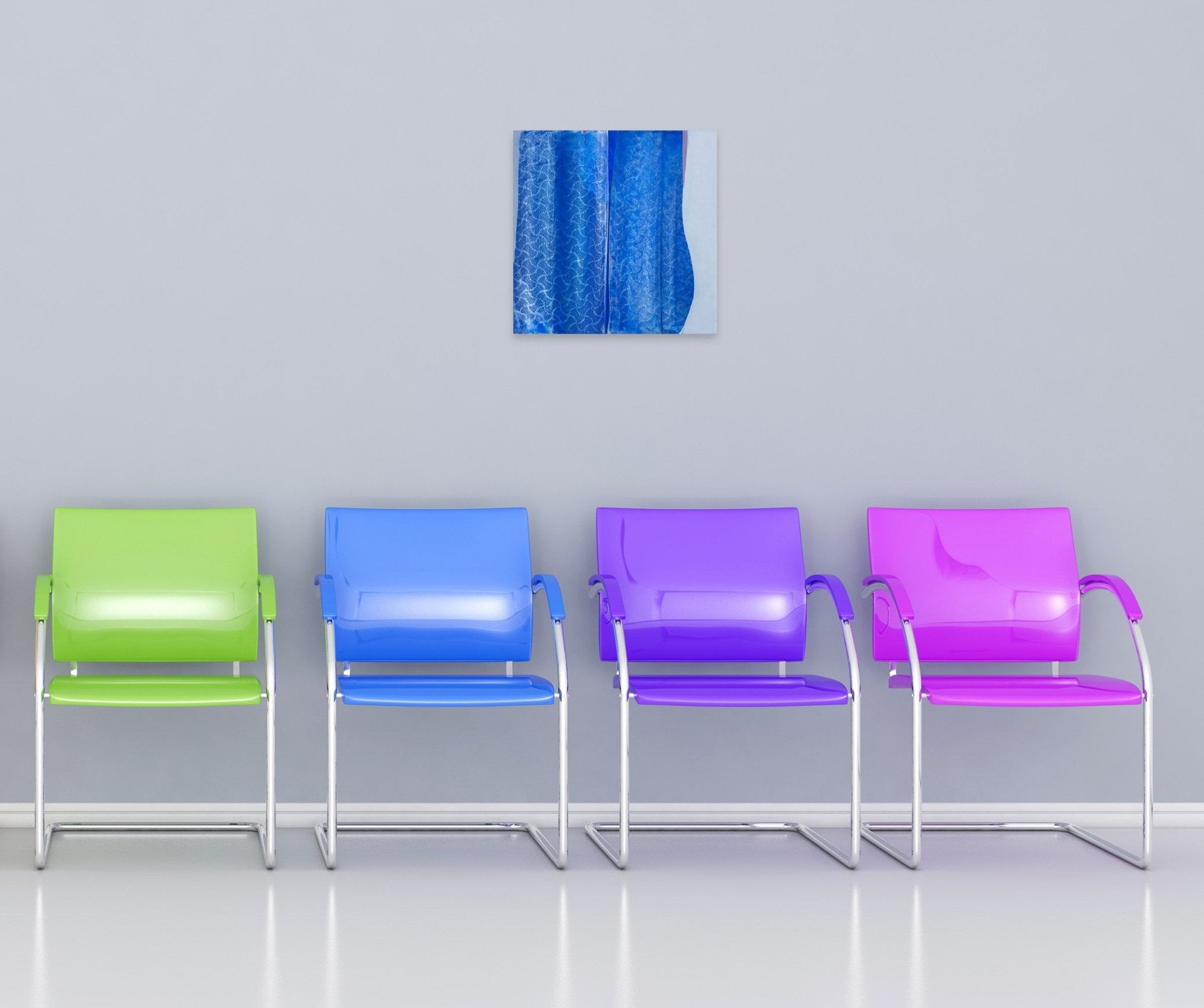 New Day - Marcy Rosenblat - Abstract Painting - Ideelart