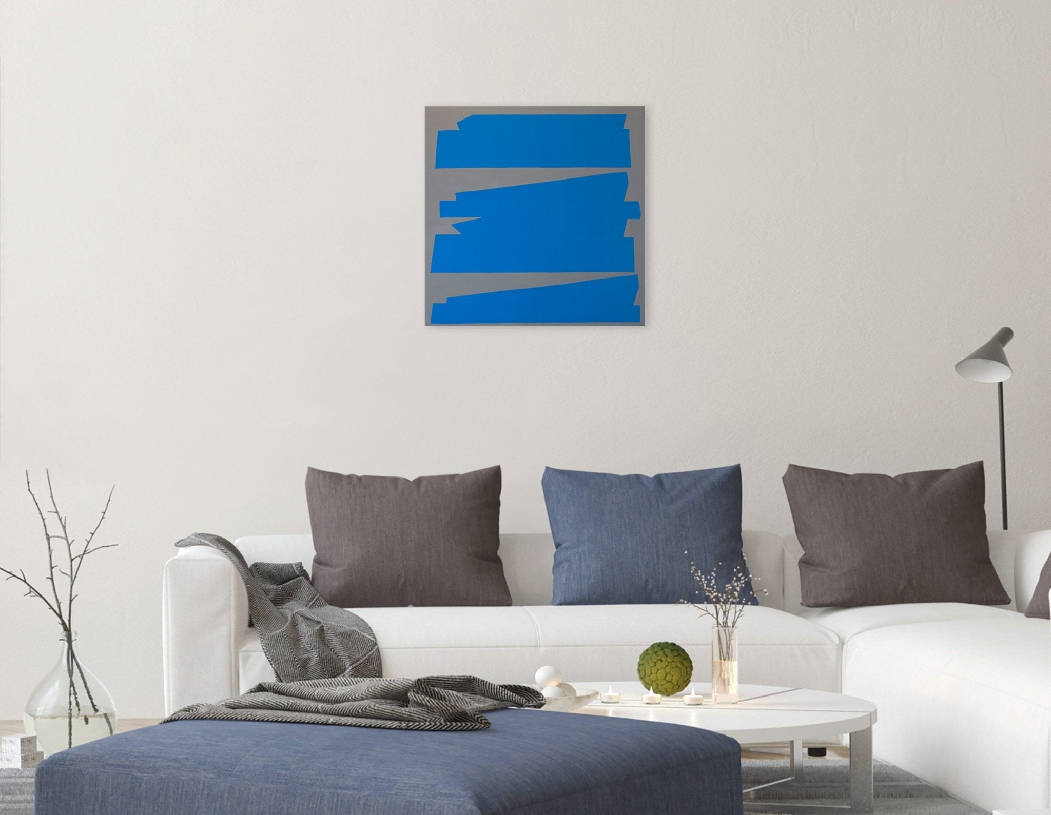 Cut - up Canvas I.2 - Ulla Pedersen - Abstract Painting - Ideelart