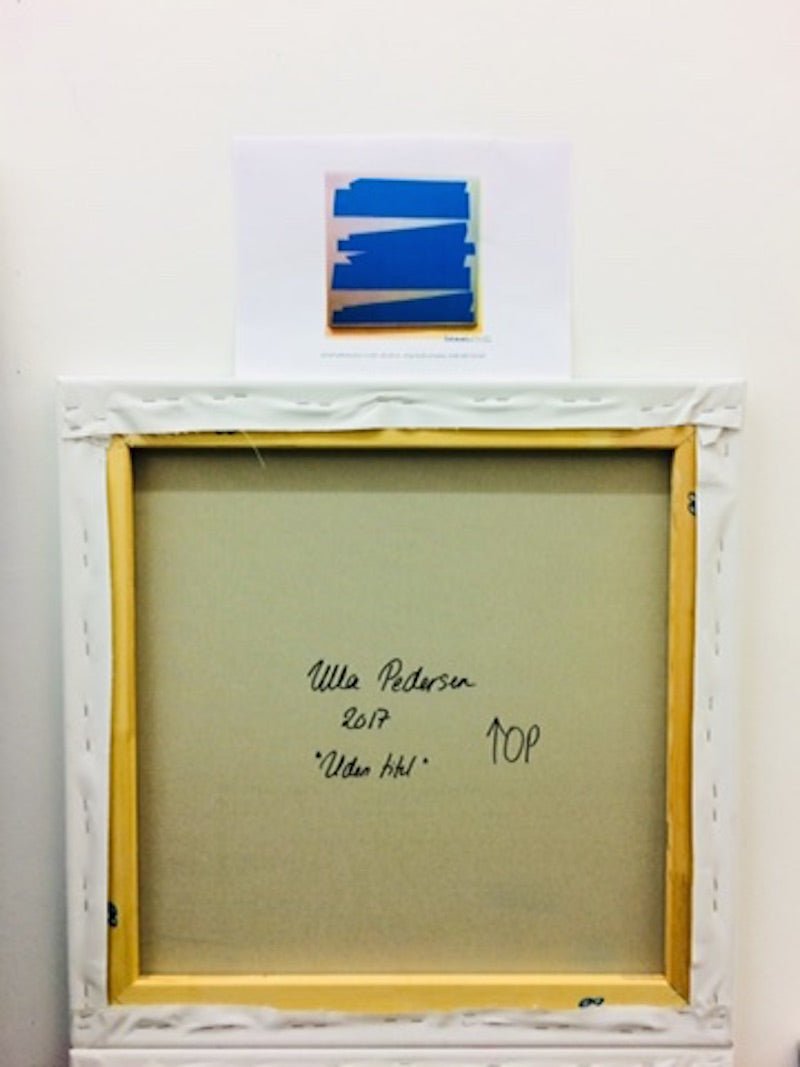 Cut - up Canvas I.2 - Ulla Pedersen - Abstract Painting - Ideelart