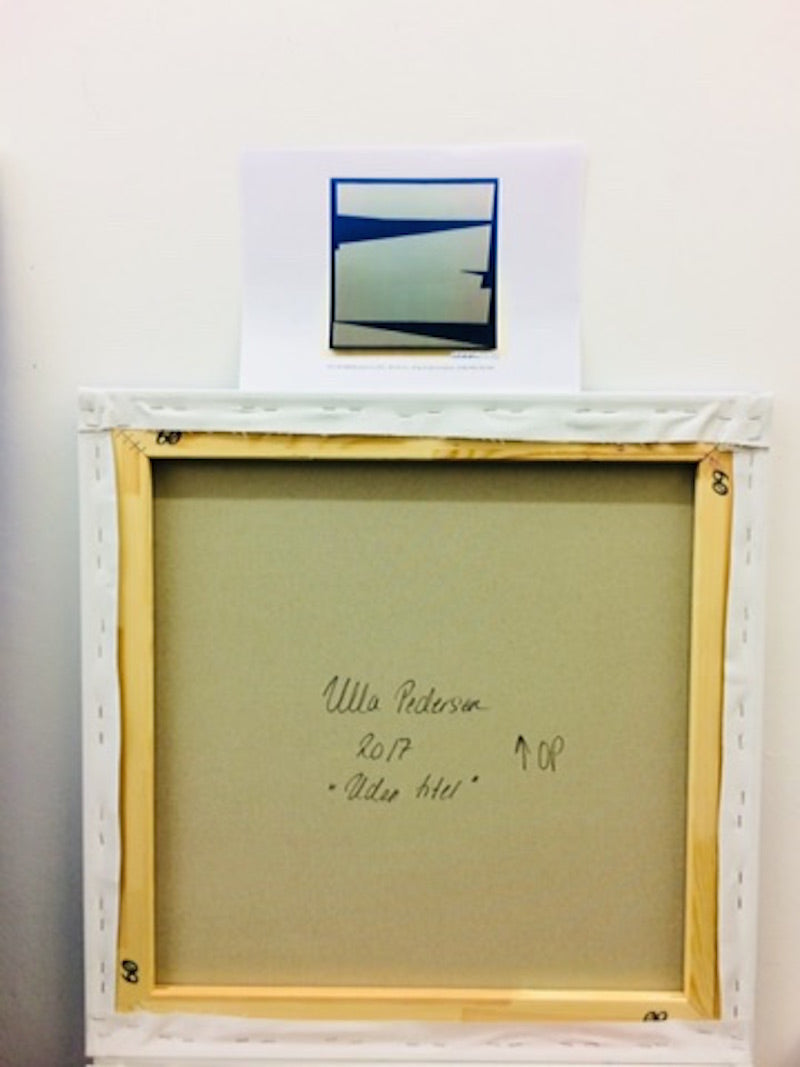 Cut - up Canvas I.4 - Ulla Pedersen - Abstract Painting - Ideelart