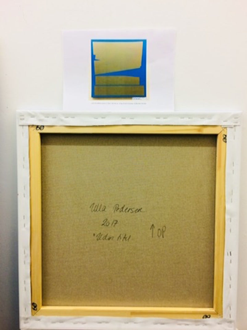 Cut - up Canvas I.7 - Ulla Pedersen - Abstract Painting - Ideelart