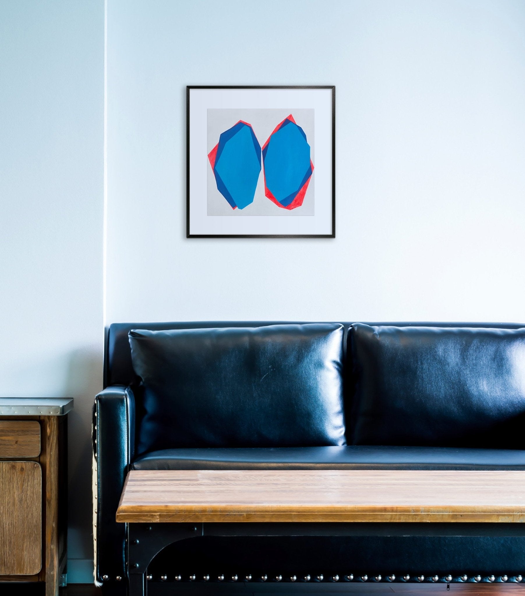 Cut - up Paper I.1 - Ulla Pedersen - Abstract Painting - Ideelart