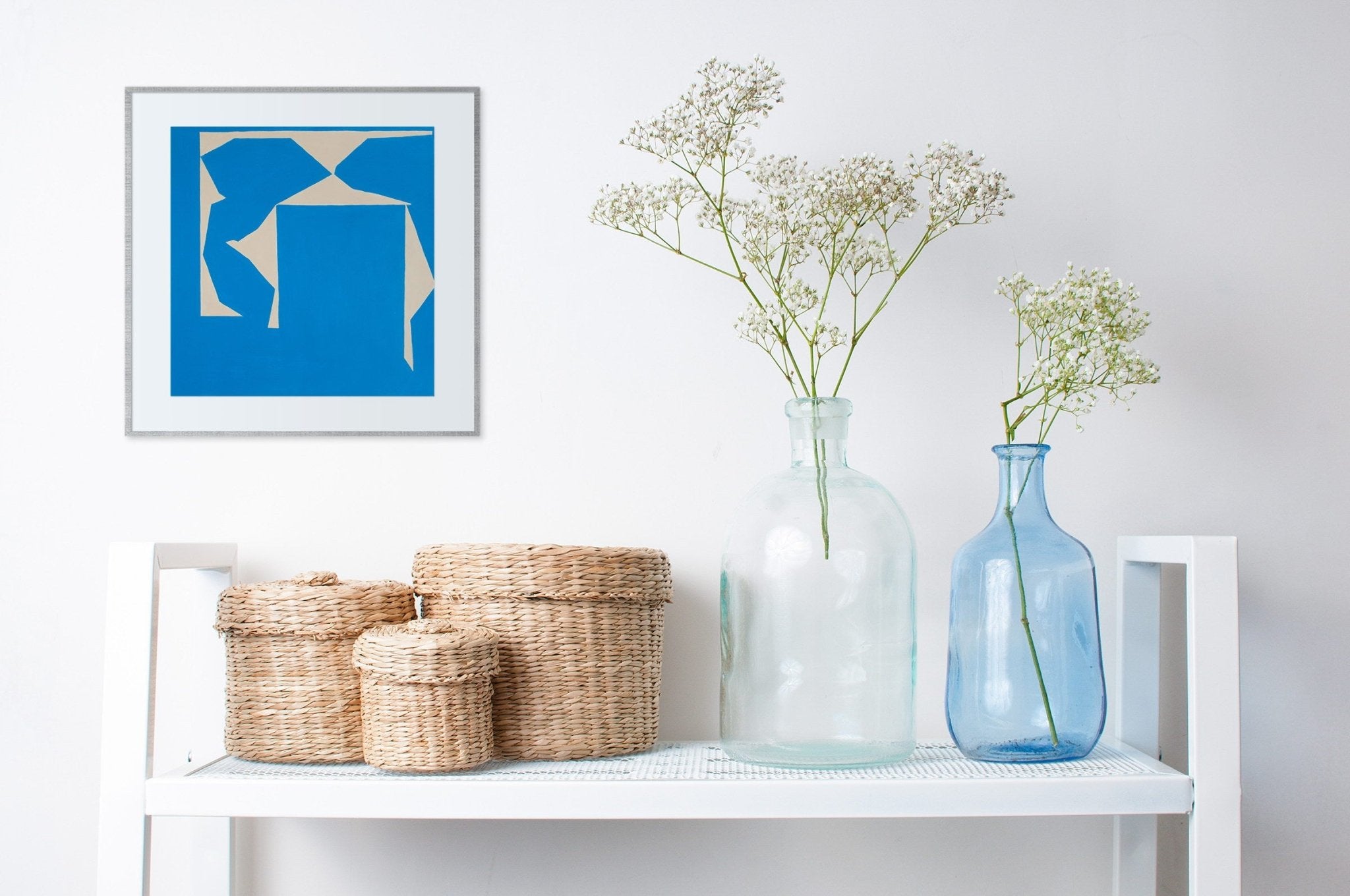 Cut - Up Paper I.14 - Ulla Pedersen - Abstract Painting - Ideelart