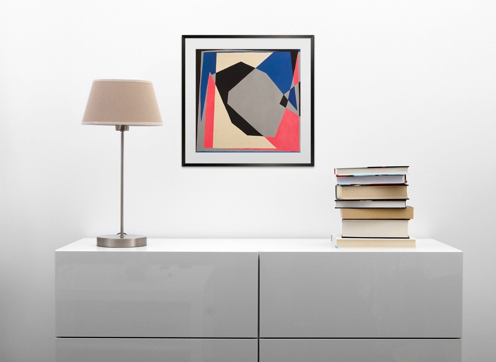 Cut - up Paper I.34 - Ulla Pedersen - Abstract Painting - Ideelart