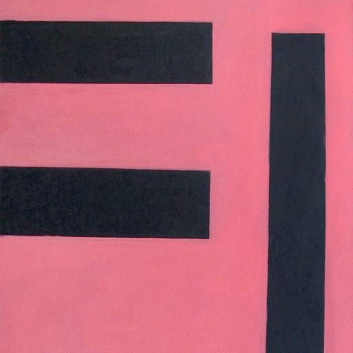 Untitled 2 (Pink), 1992 - Daniel Göttin - Abstract Painting - Ideelart