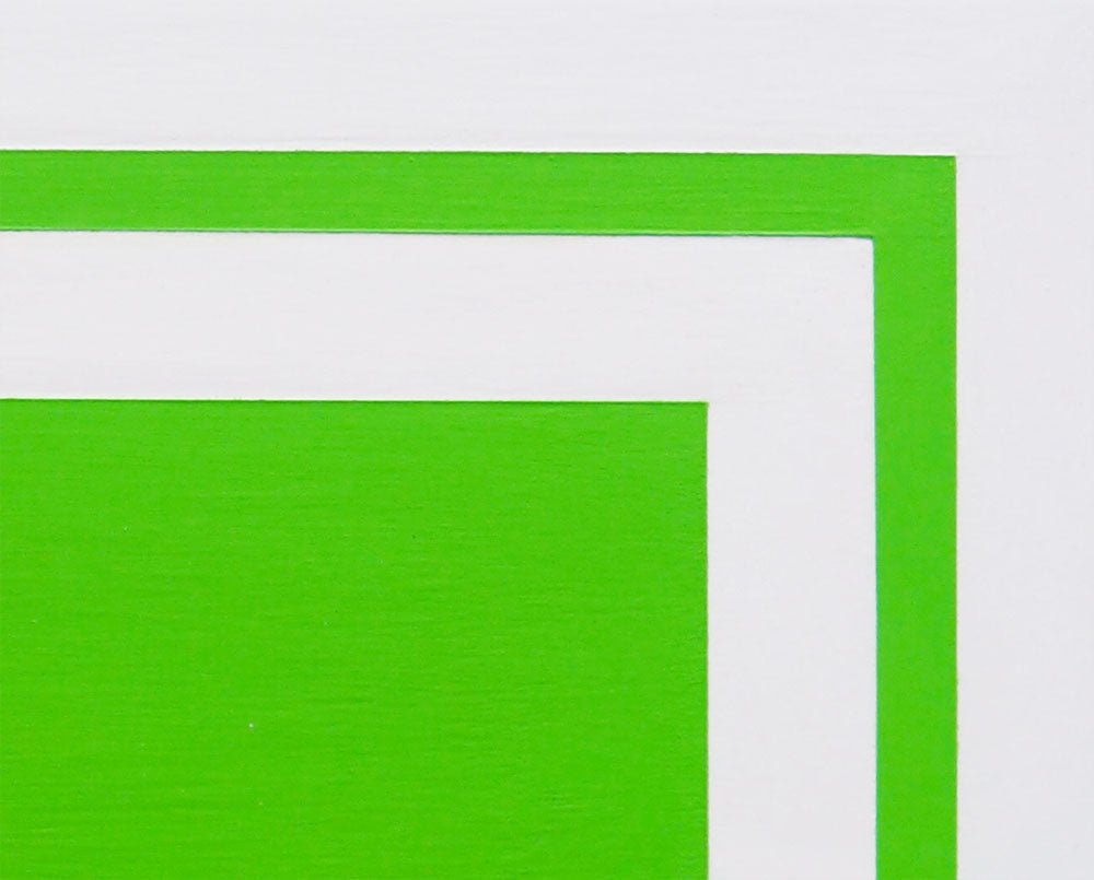 Mailer Green - Brent Hallard - Abstract Painting - Ideelart