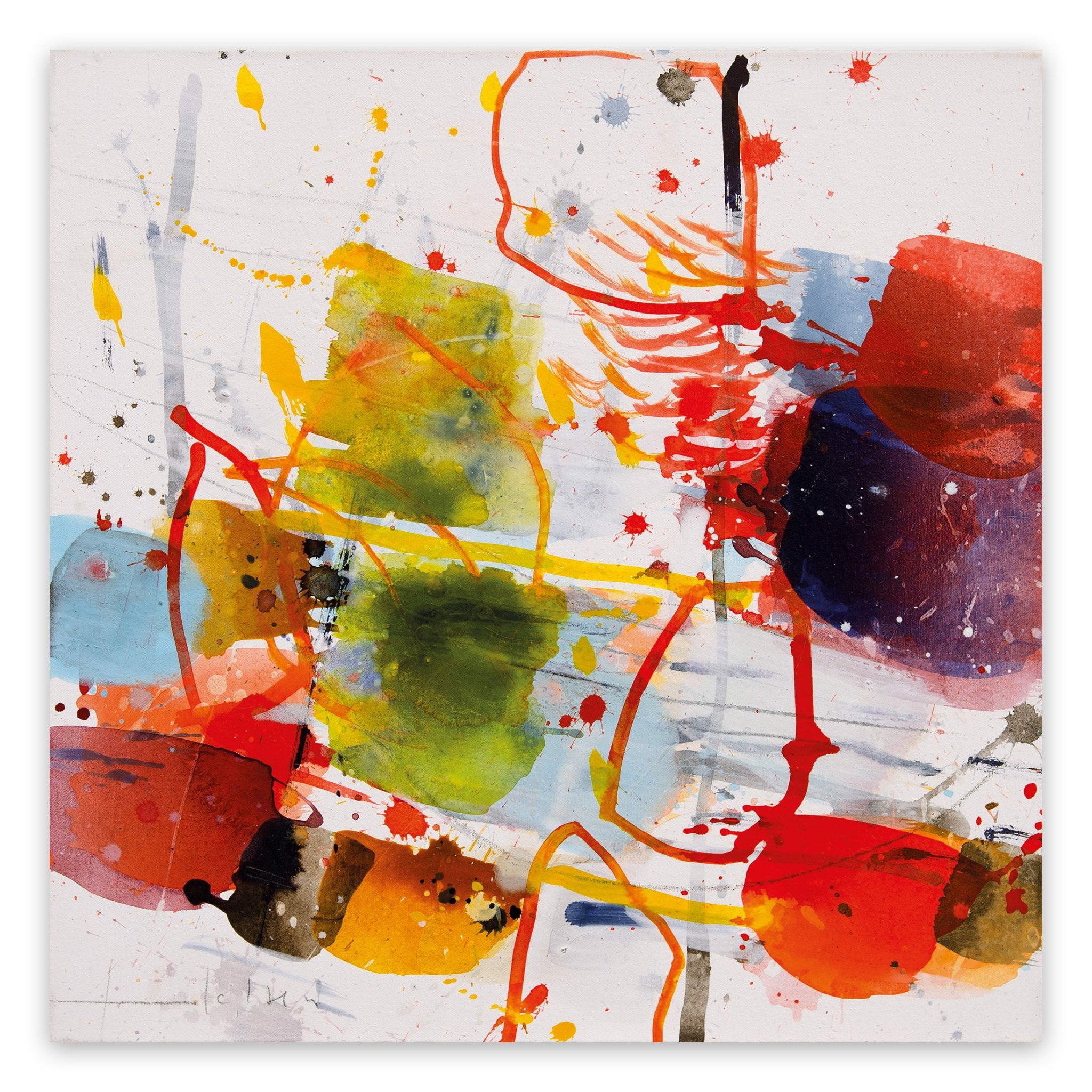 Wimpel - Greet Helsen - Abstract Painting - Ideelart