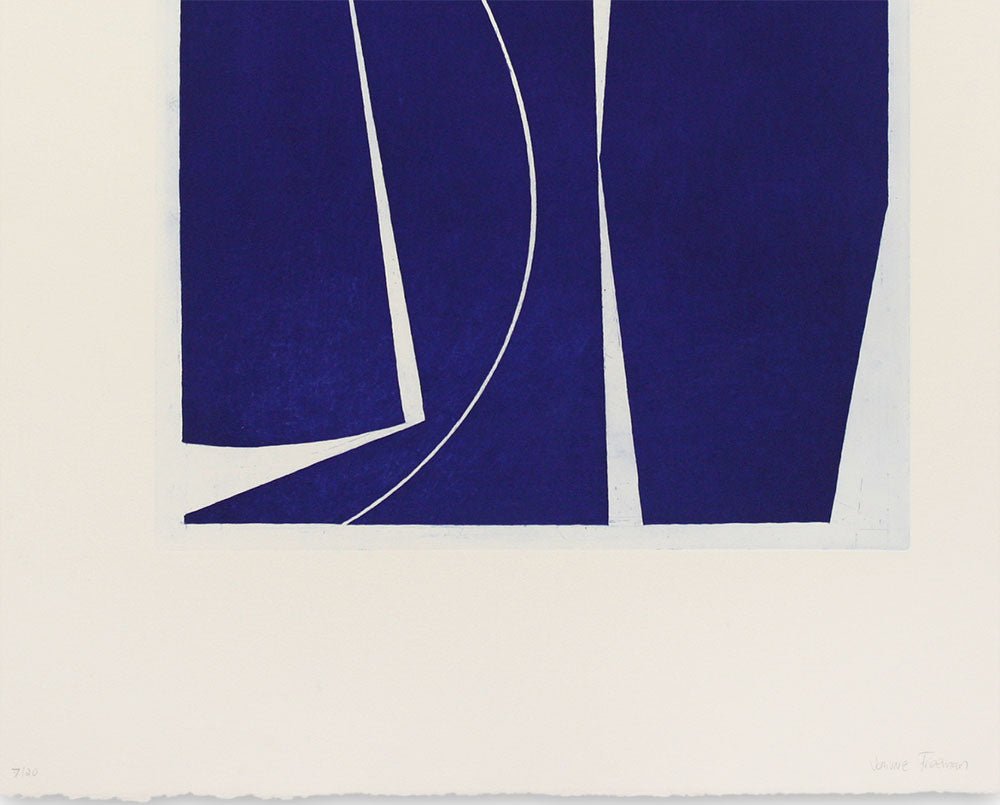 Covers 4 Ultramarine - Joanne Freeman - Abstract Prints - Ideelart