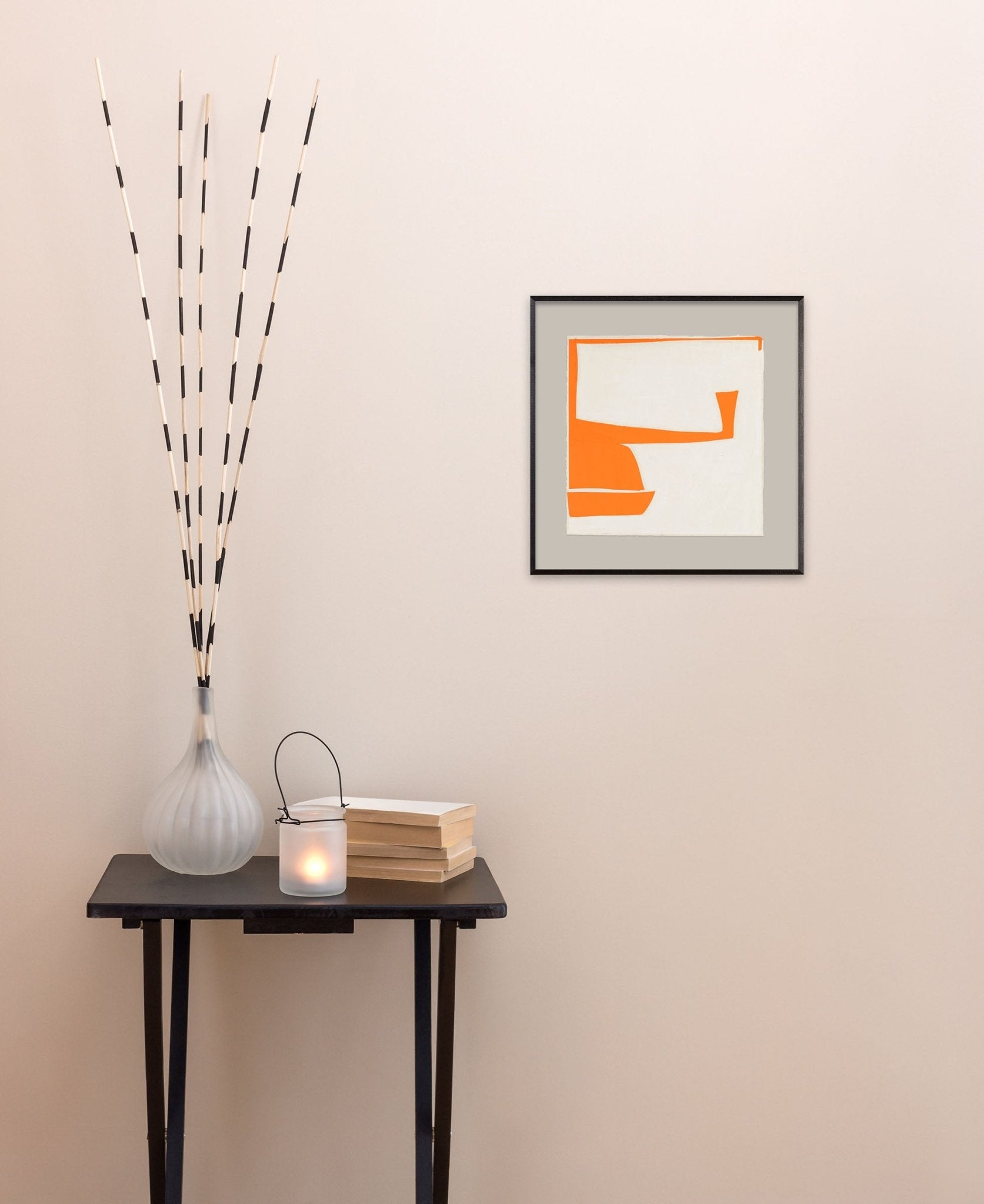 Covers 13 - Orange A - Joanne Freeman - Abstract Painting - Ideelart