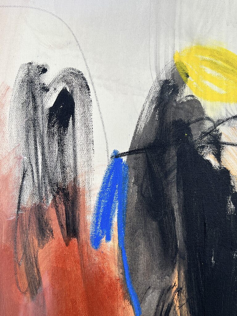 30 years of light - Adrienn Krahl - Abstract Painting - Ideelart