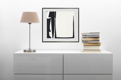 Covers 13 Black D - Joanne Freeman - Abstract Painting - Ideelart