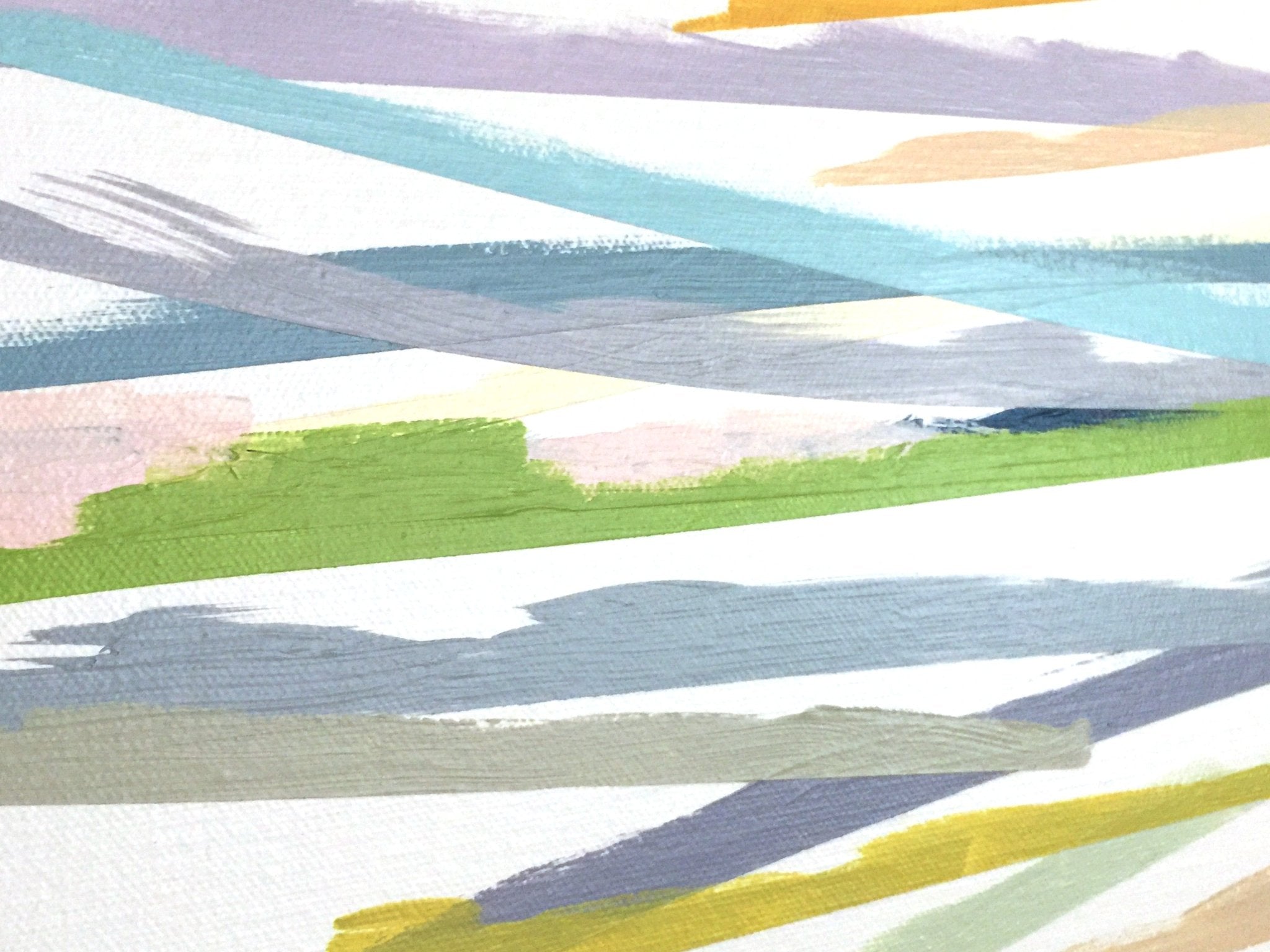 Abstract note 001 - Kyong Lee - Abstract Painting - Ideelart