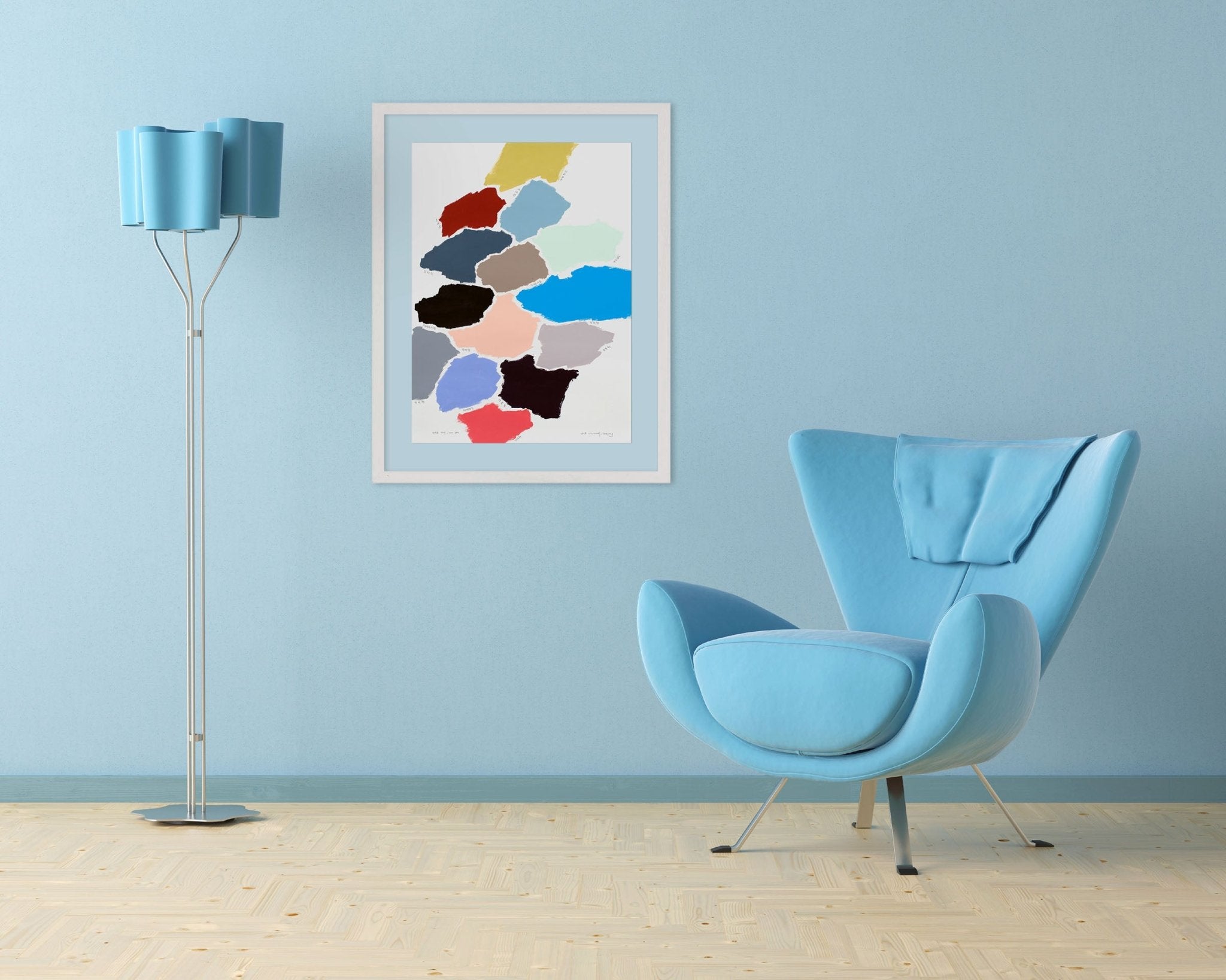 Not yet 005 - Kyong Lee - Abstract Painting - Ideelart