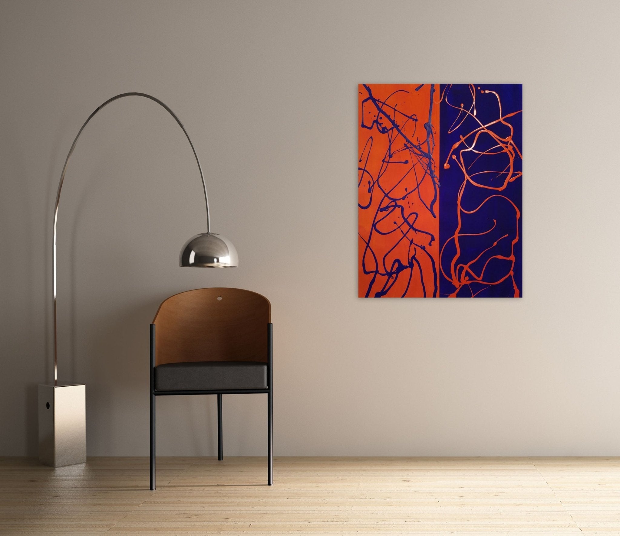 Never Past - Dana Gordon - Abstract Painting - Ideelart