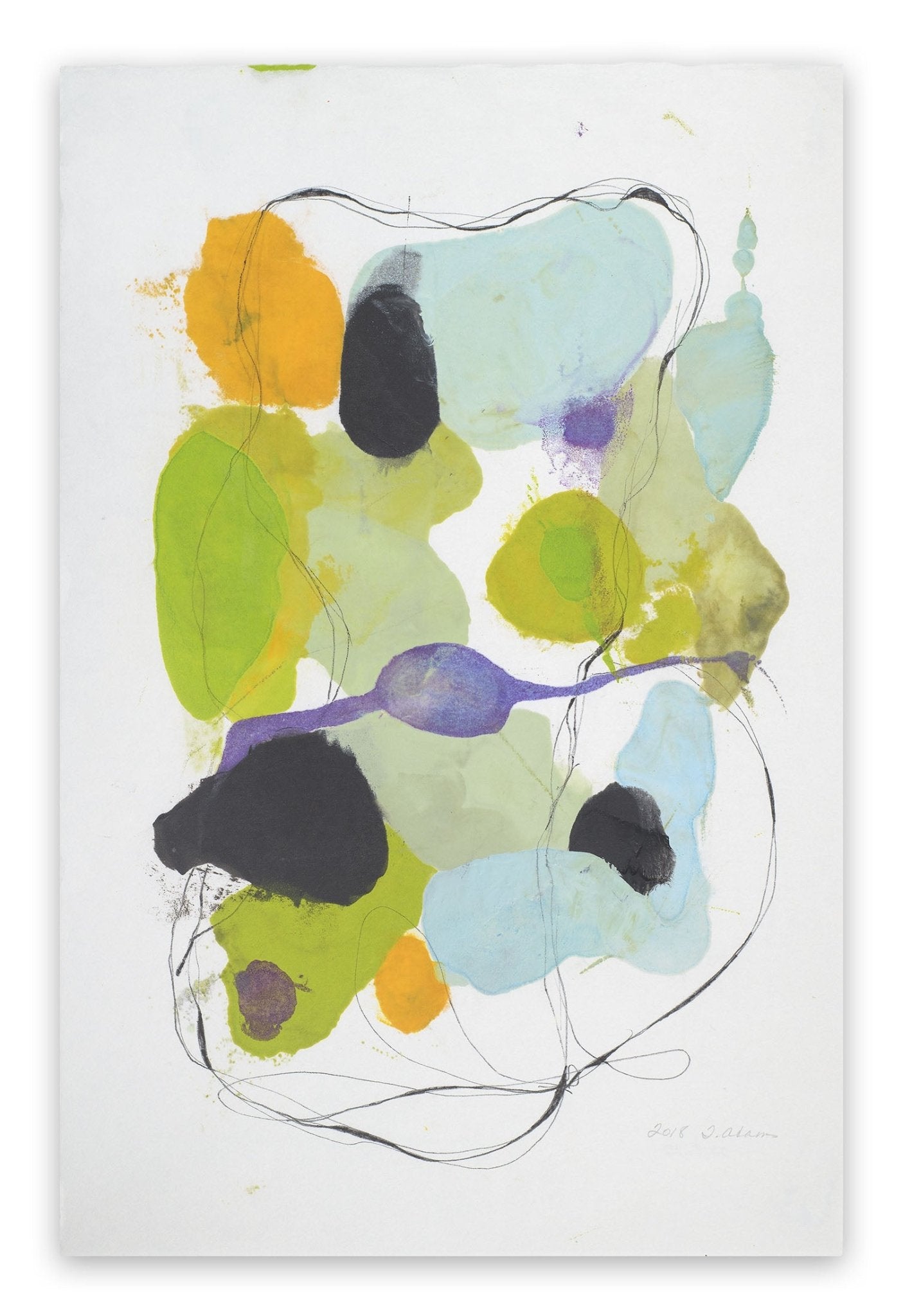 118.13 - Tracey Adams - Abstract Painting - Ideelart