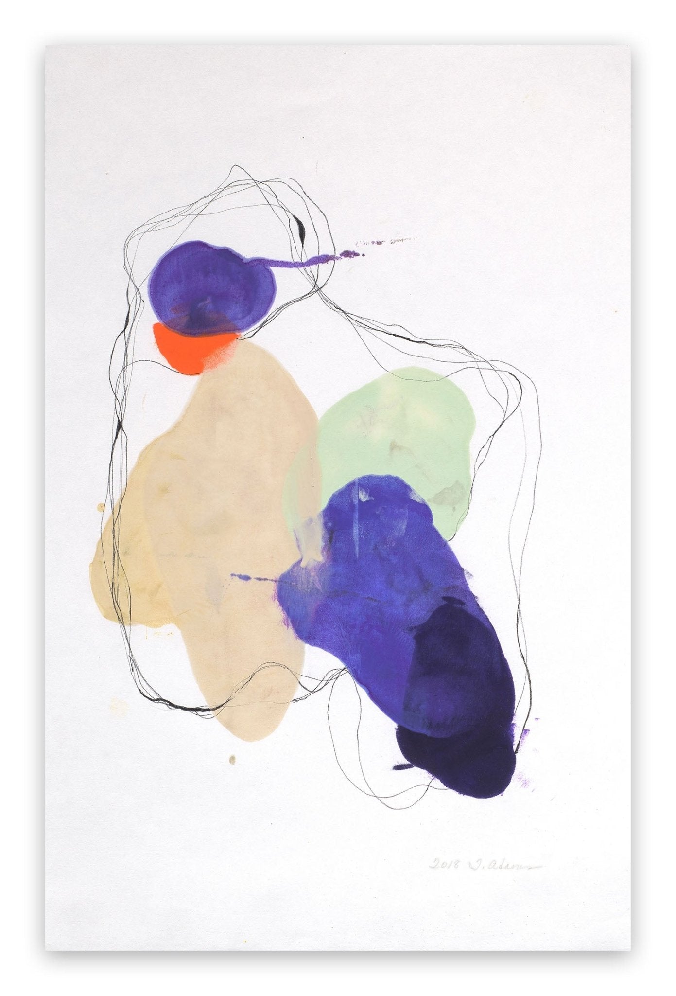 118.2 - Tracey Adams - Abstract Painting - Ideelart