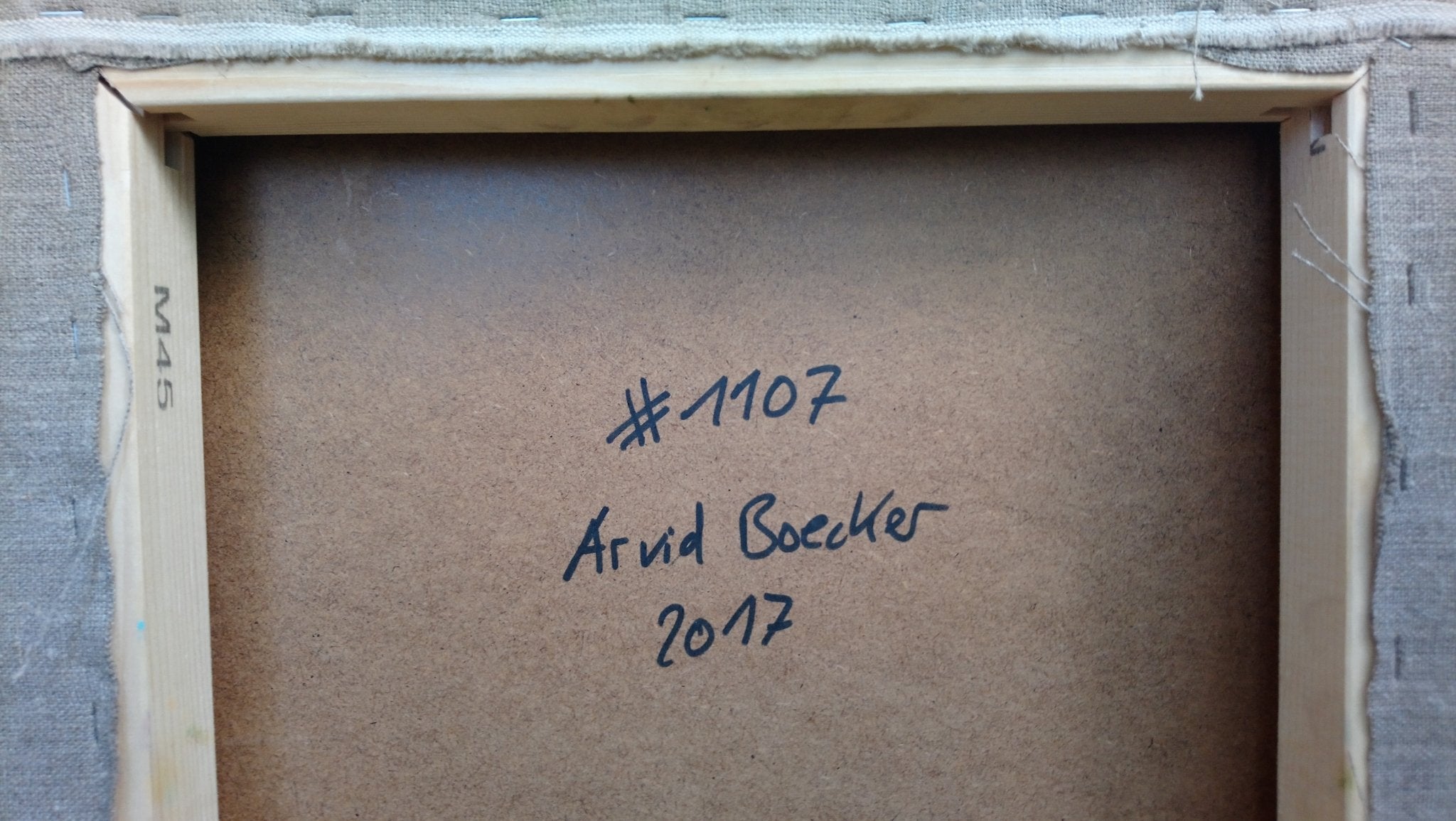 1107 - Arvid Boecker - Abstract Painting - Ideelart