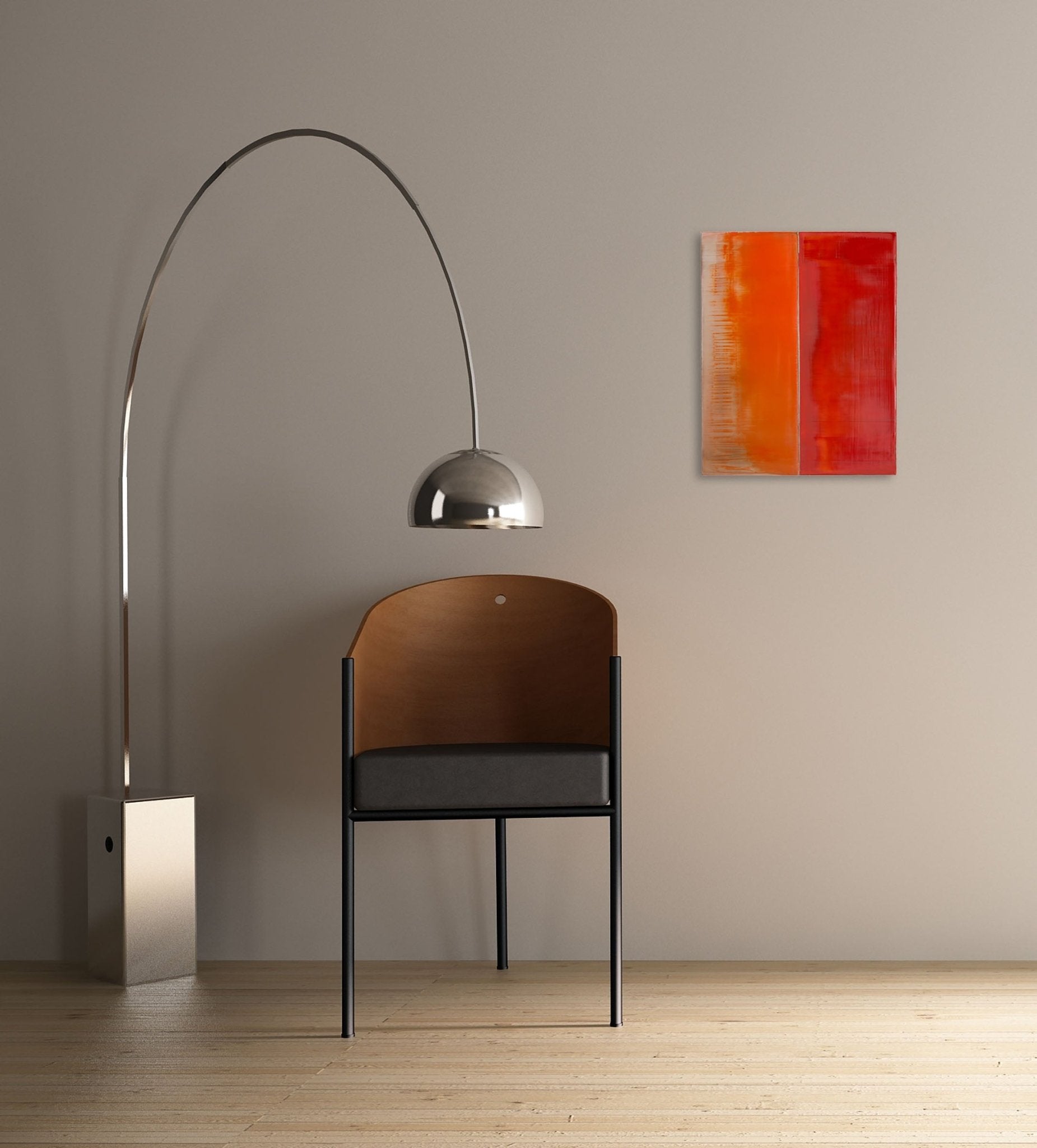 1162 - Arvid Boecker - Abstract Painting - Ideelart