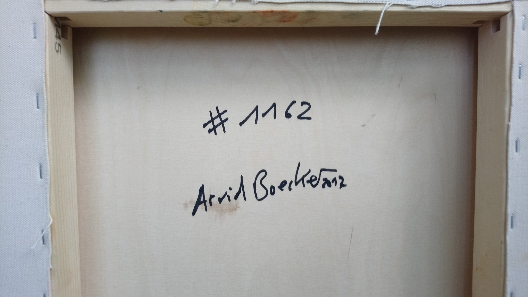 1162 - Arvid Boecker - Abstract Painting - Ideelart