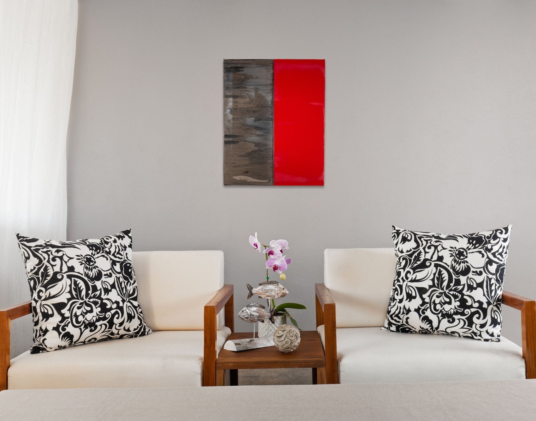 1178 - Arvid Boecker - Abstract Painting - Ideelart