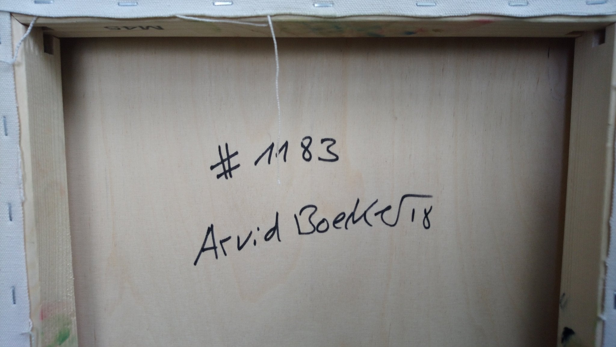 1183 - Arvid Boecker - Abstract Painting - Ideelart