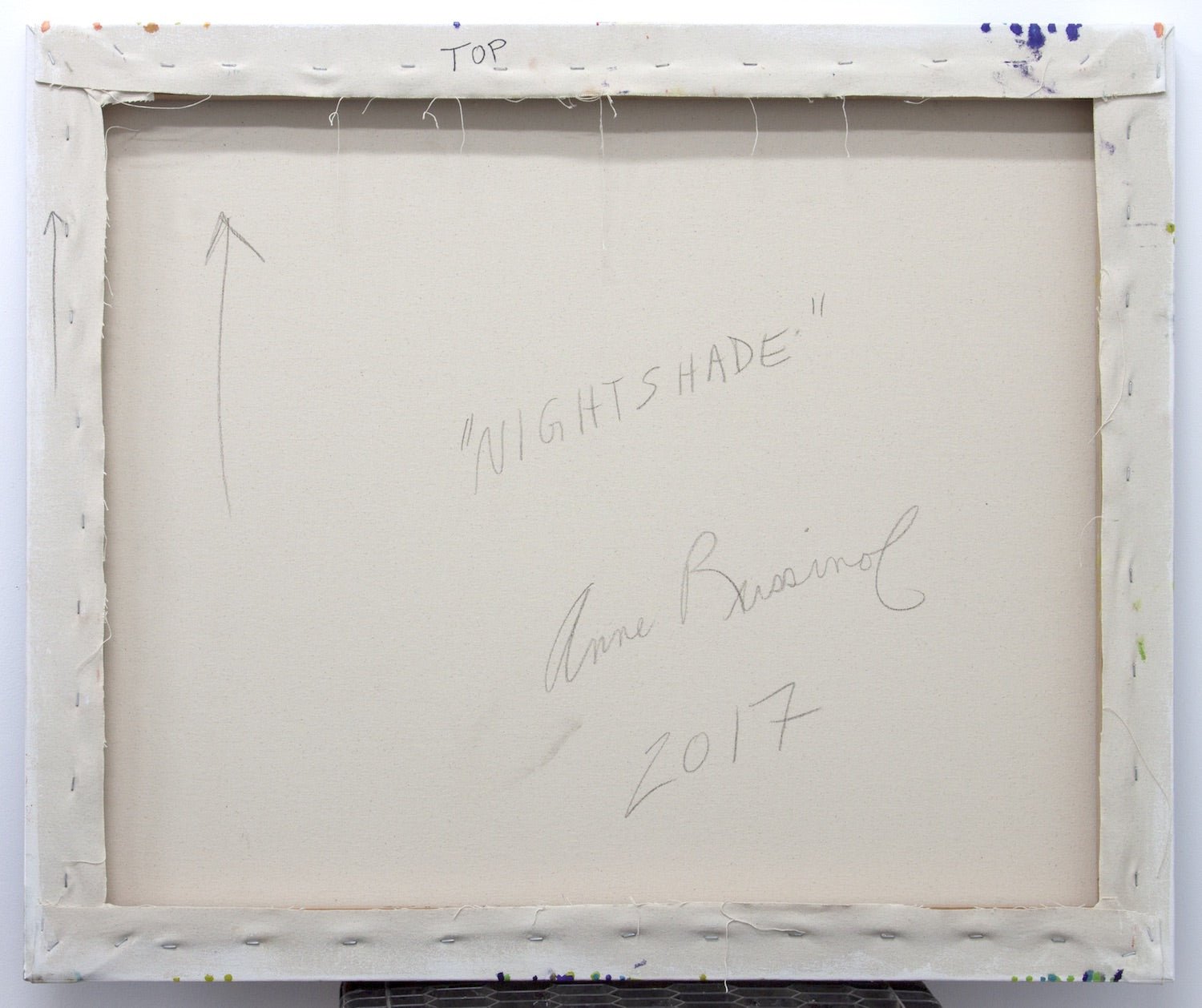 Nightshade - Anne Russinof - Abstract Painting - Ideelart