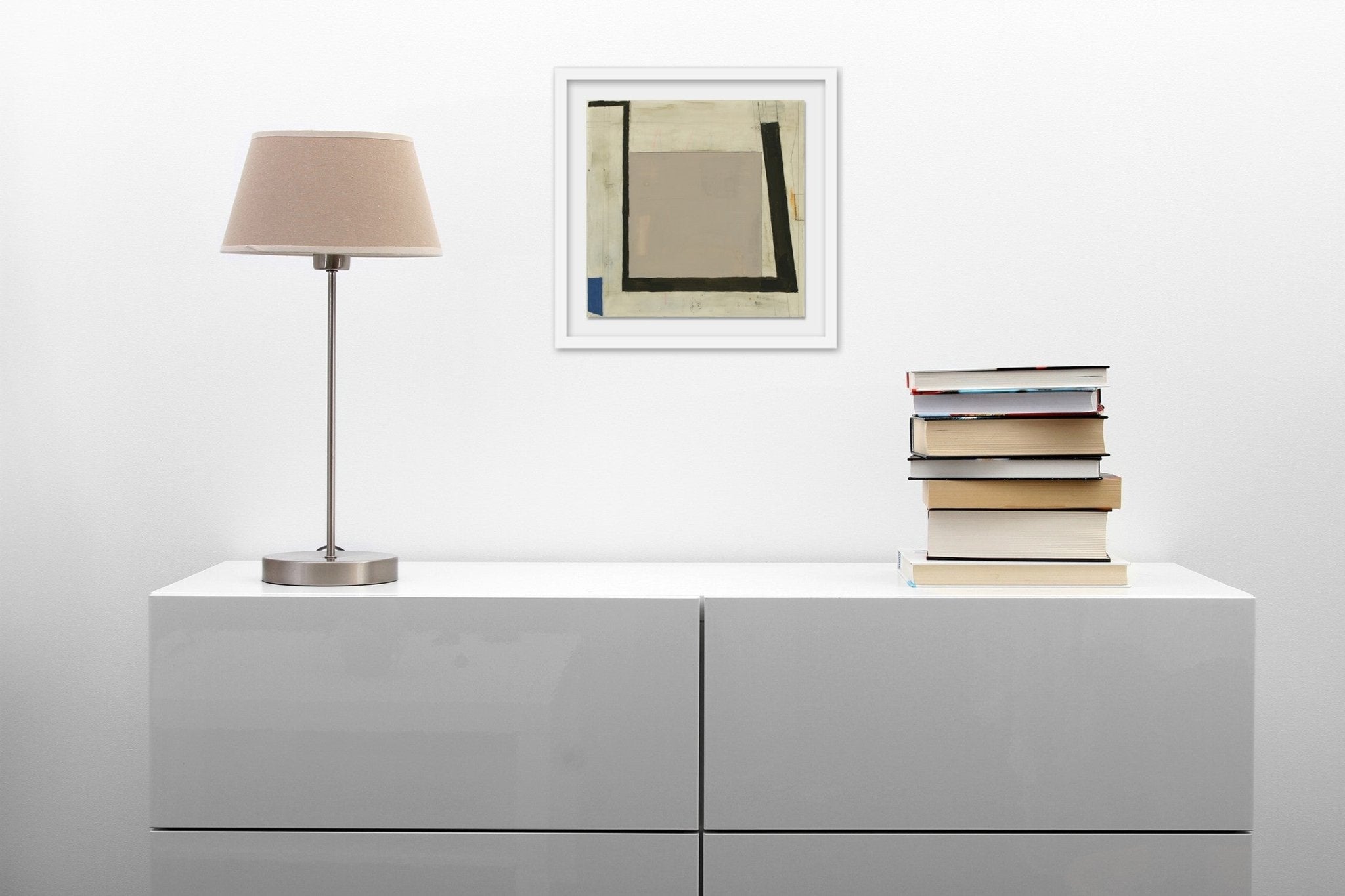 Broken line b - Elizabeth Gourlay - Abstract Painting - Ideelart