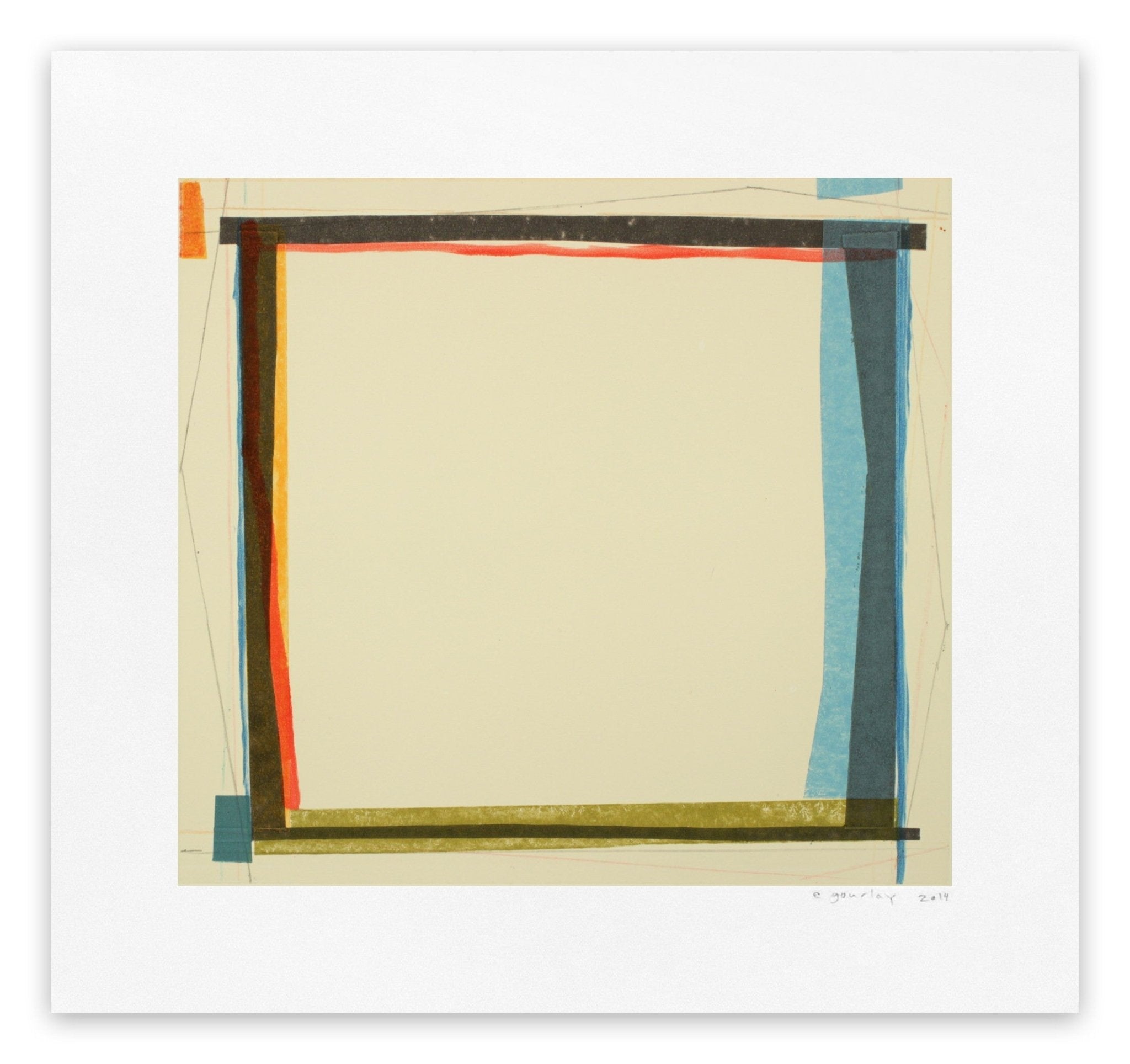 Kitha 5 - Elizabeth Gourlay - Abstract Prints - Ideelart
