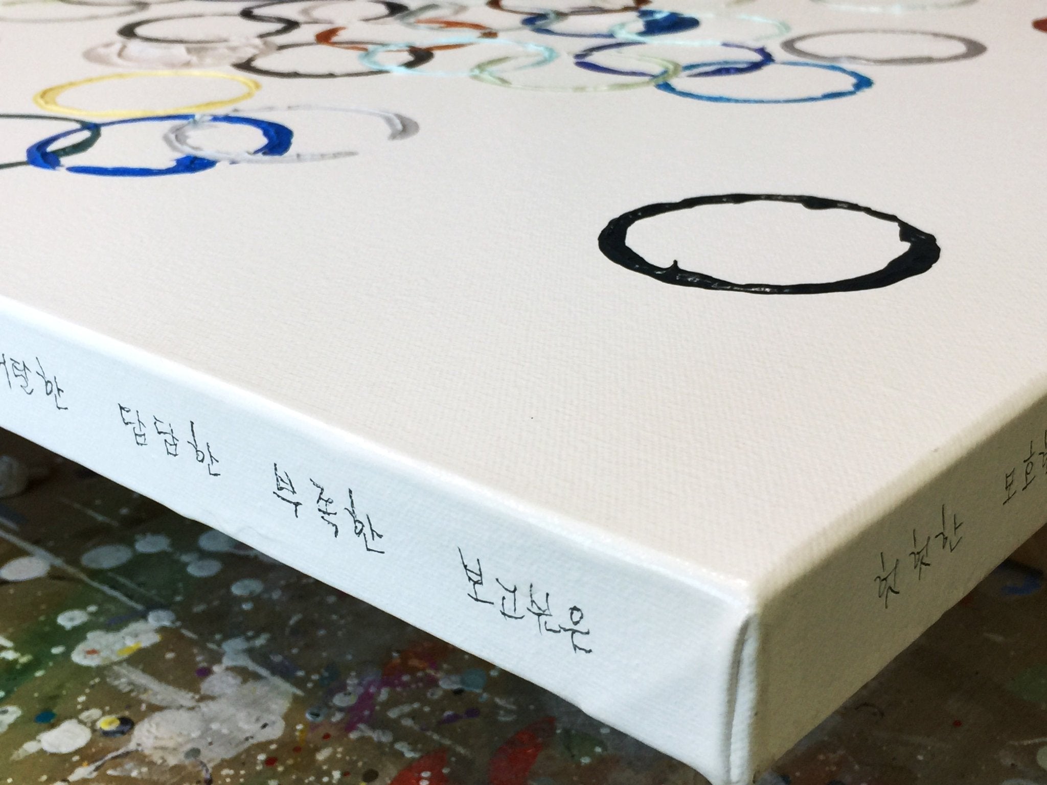 Prayed for 02 - Kyong Lee - Abstract Painting - Ideelart