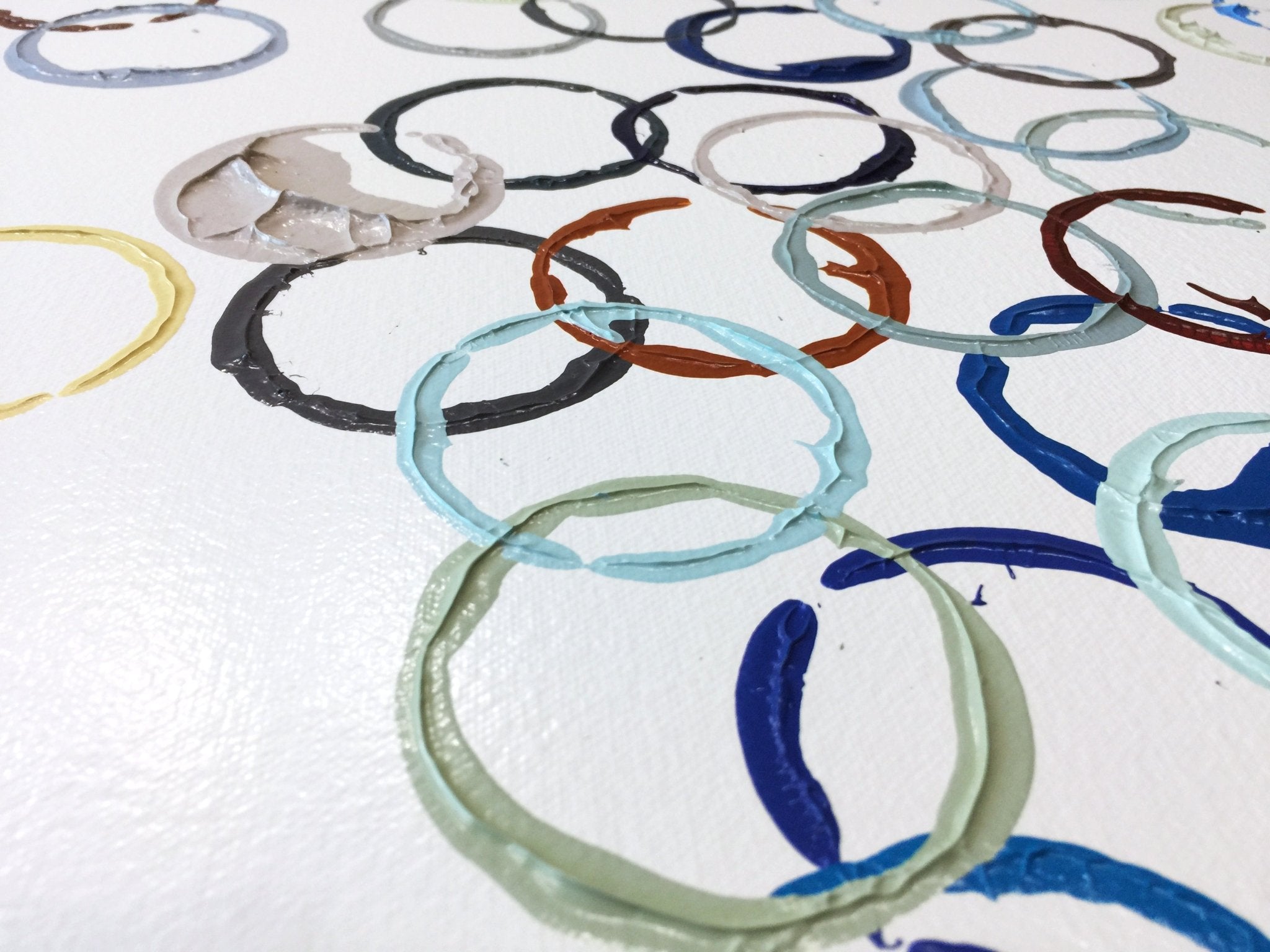 Prayed for 02 - Kyong Lee - Abstract Painting - Ideelart